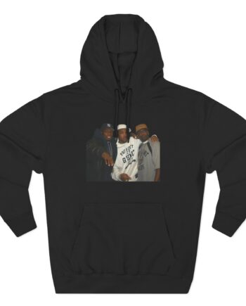 50 Cent G Unit Lloyd Banks, & Tony Yayo Inspired Three-Panel Fleece Hoodie