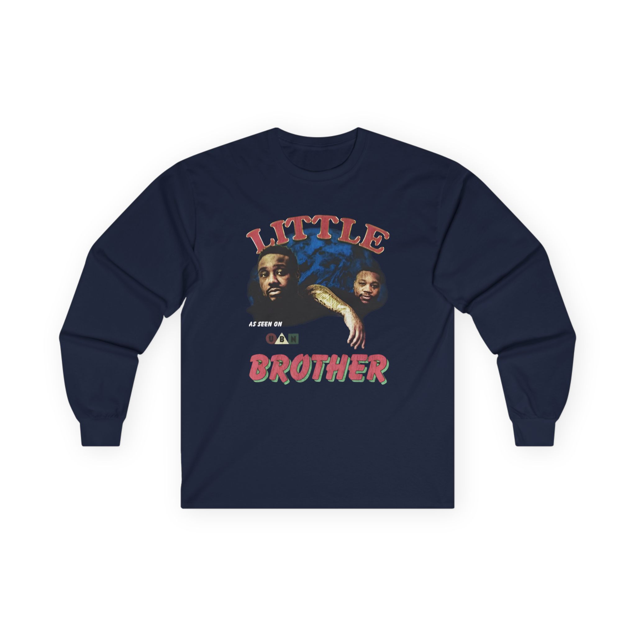 Little Brother Vintage Photo Unisex Ultra Cotton Long Sleeve Tee