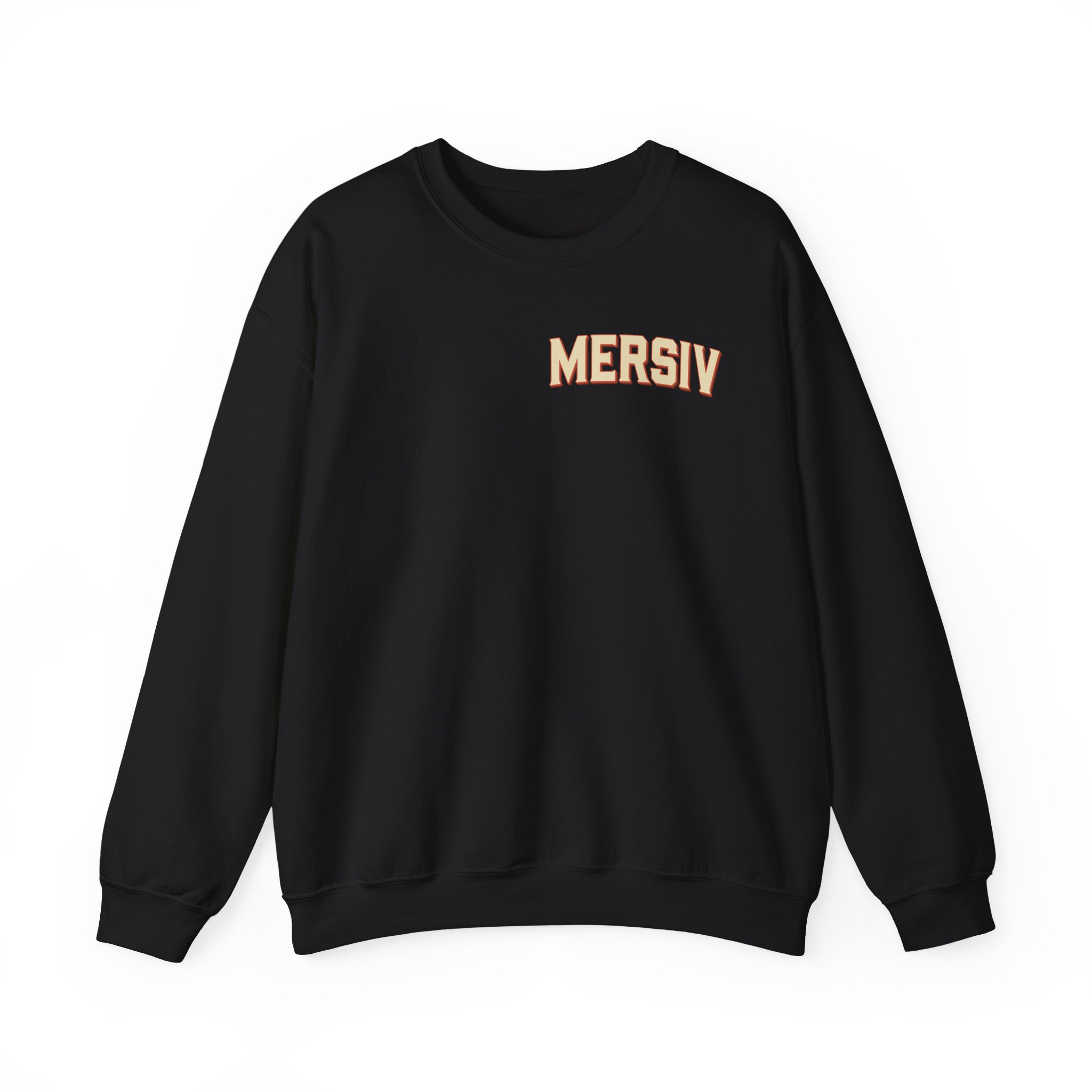 Mersiv Tan Chicago Unisex Heavy Blendâ„¢ Crewneck Sweatshirt