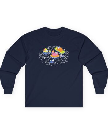 Among Us Swimming Unisex Ultra Cotton Long Sleeve Tee