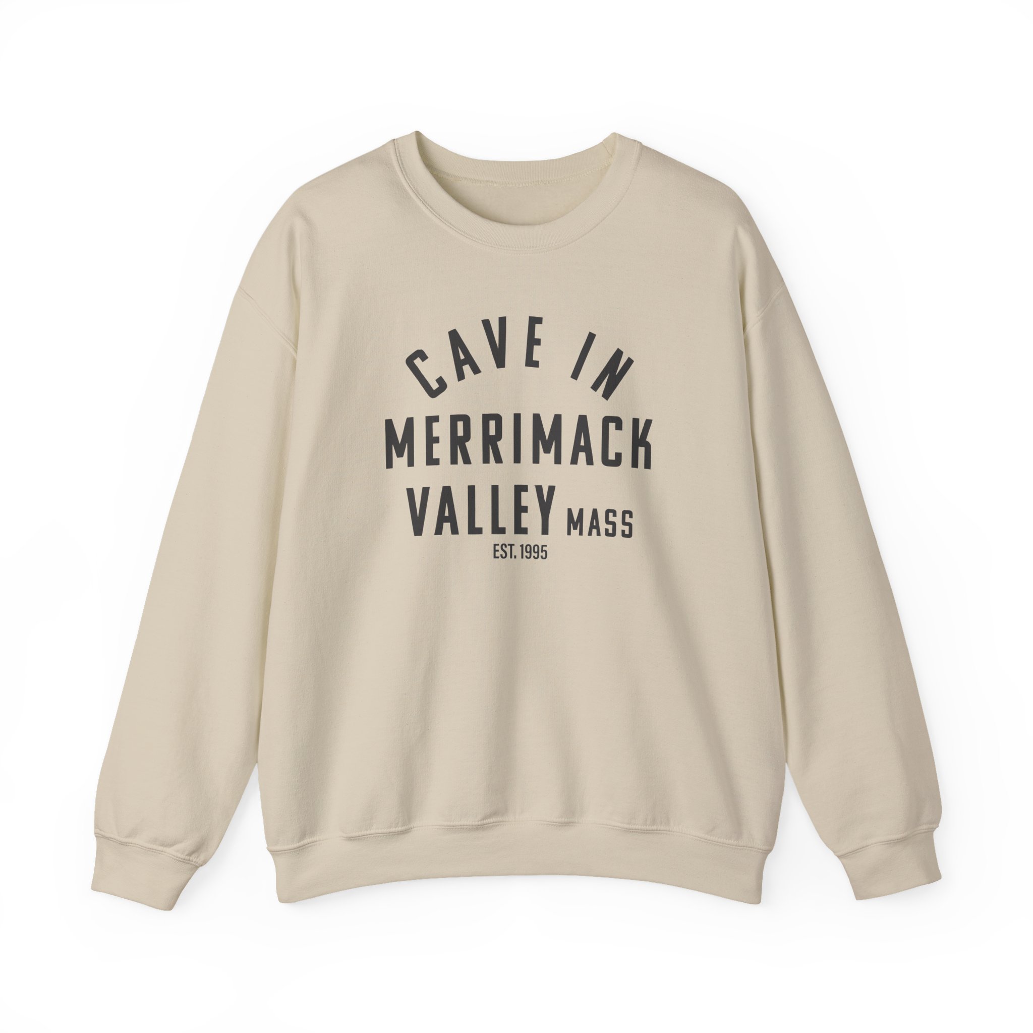 Cave in Merrimack Valley: Blackened Unisex Heavy Blendâ„¢ Crewneck Sweatshirt