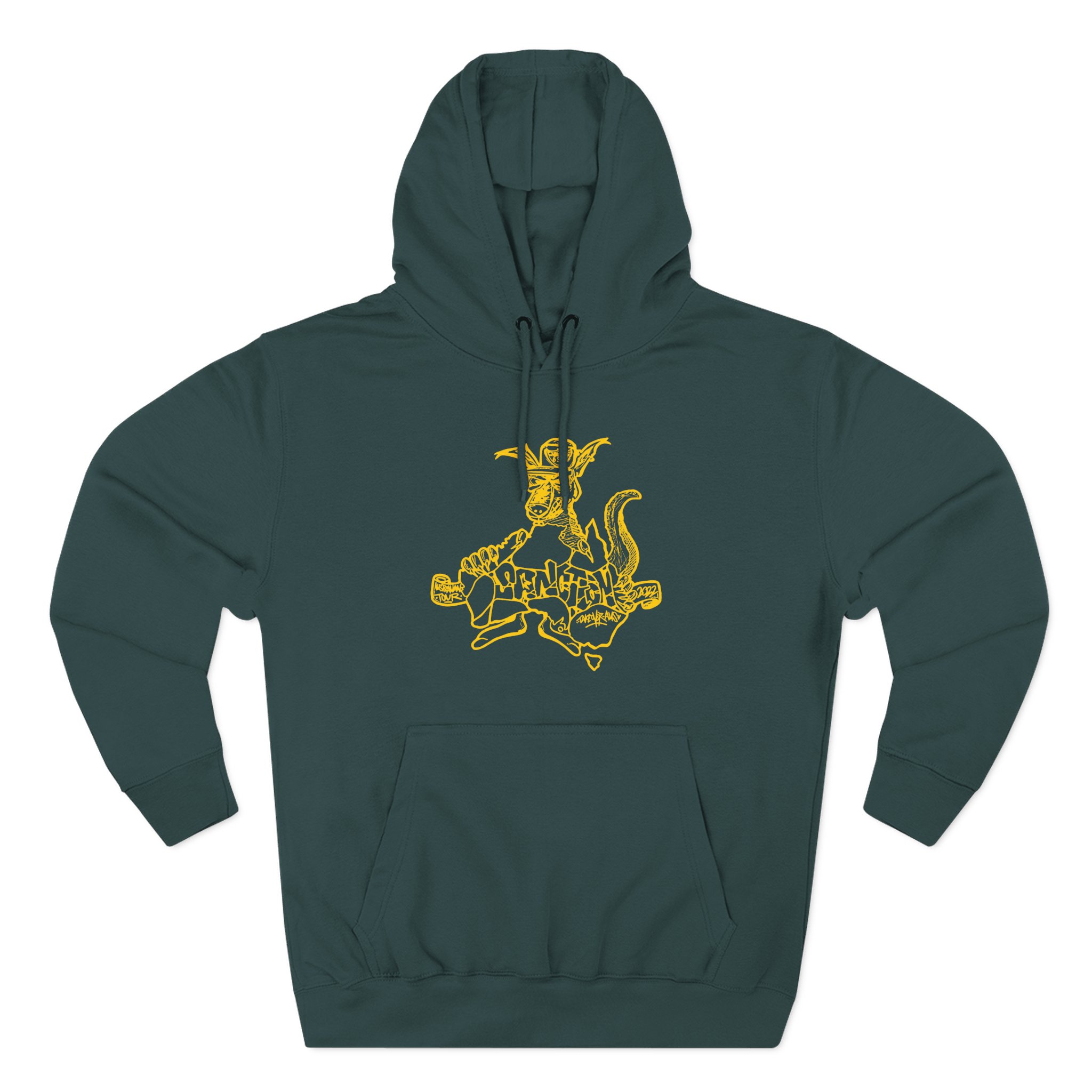 Sanction Kangaroo Three-Panel Fleece Hoodie