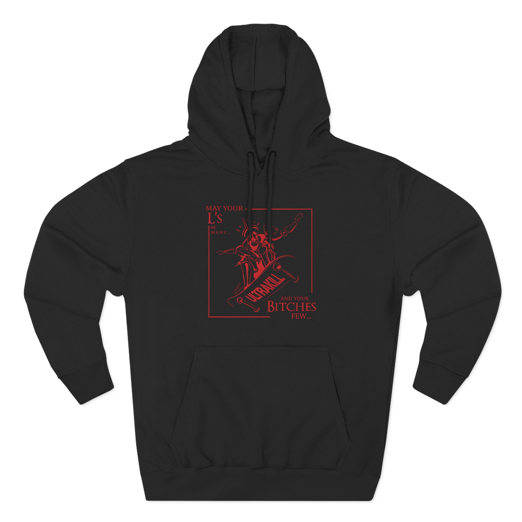 Ultrakill L's Three-Panel Fleece Hoodie