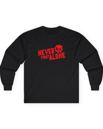 Gears of War Never Fight Alone Unisex Ultra Cotton Long Sleeve Tee