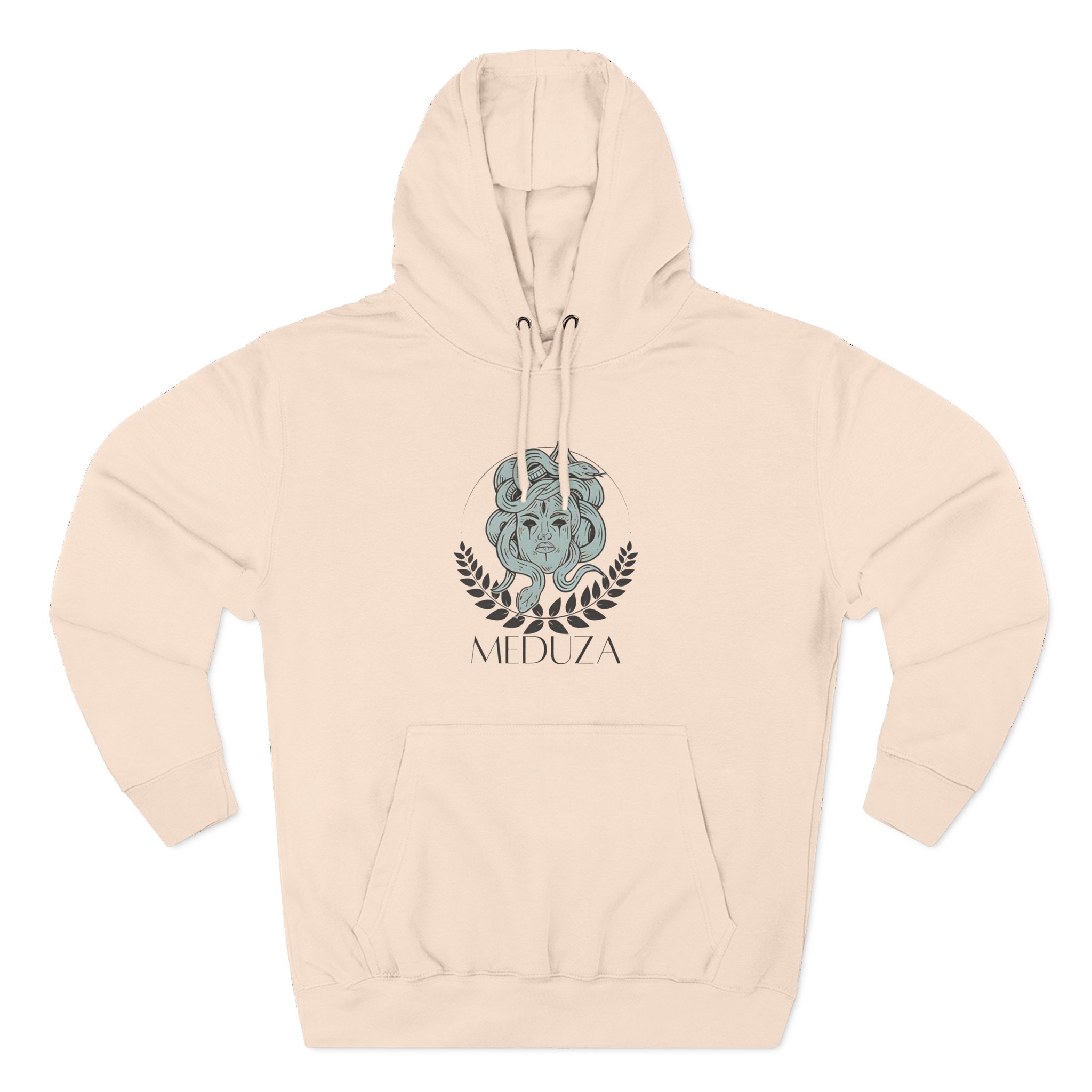 Meduza Head Fleece Three-Panel Fleece Hoodie