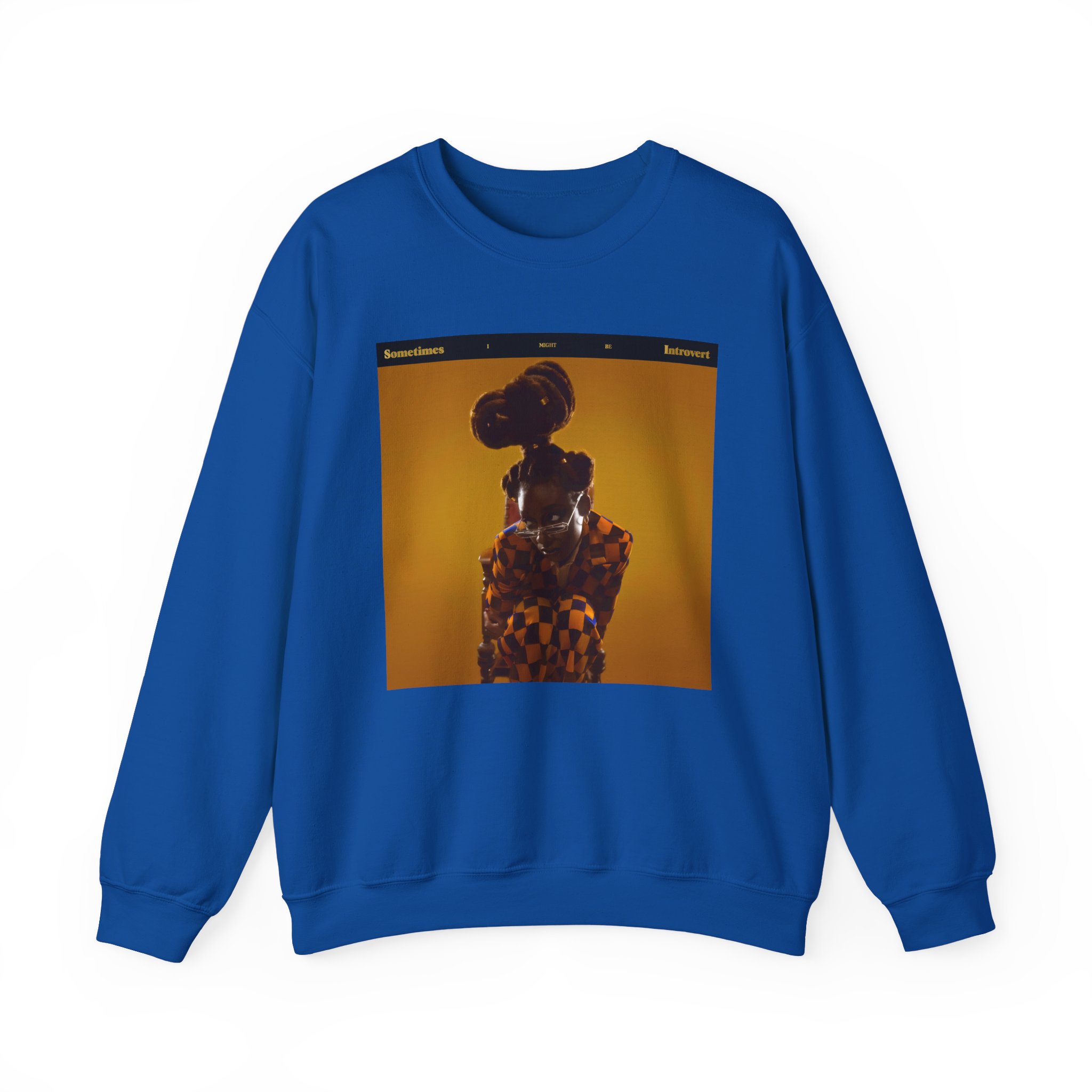 Little Simz Sometimes I Might Be Introvert Unisex Heavy Blendâ„¢ Crewneck Sweatshirt