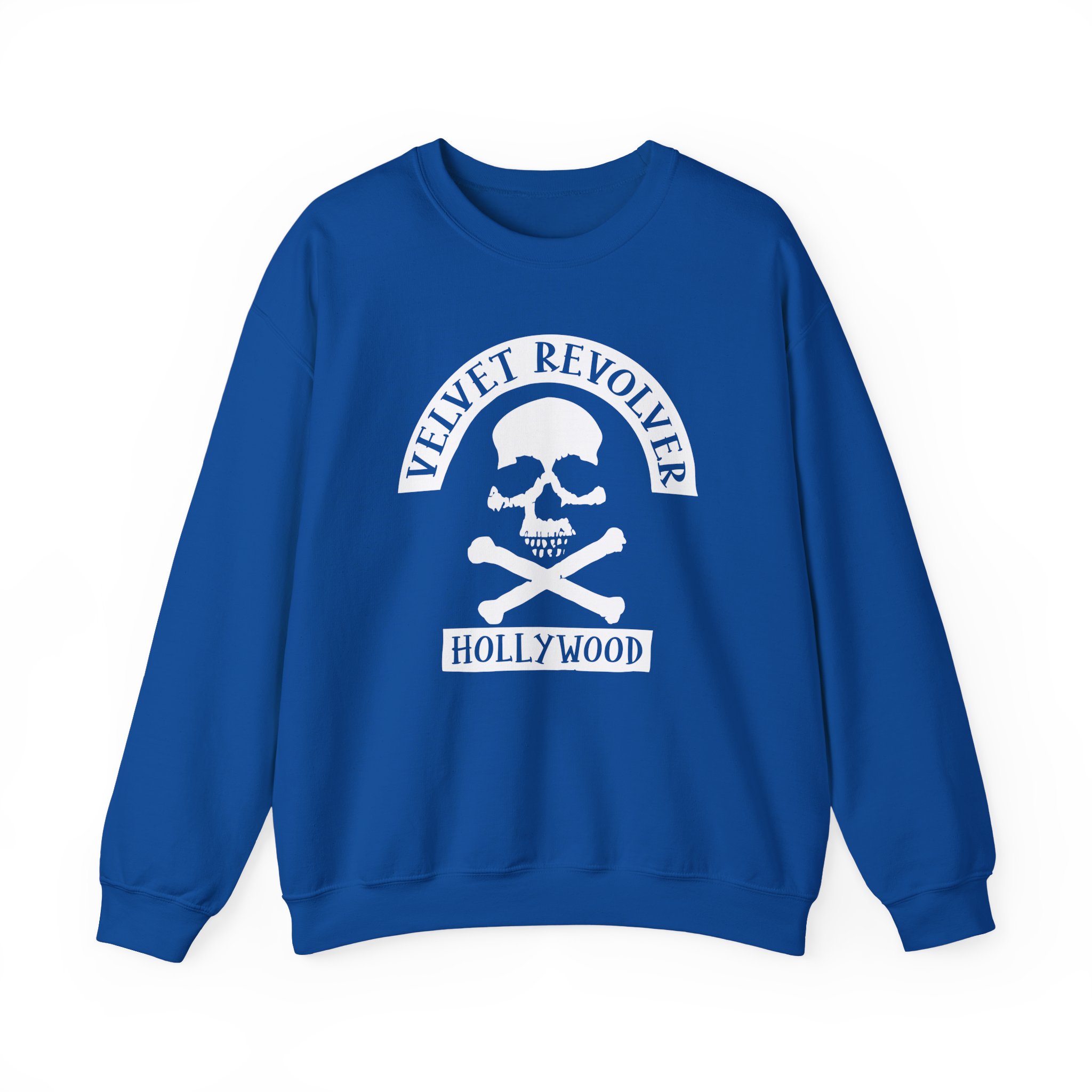 Velvet Revolver Skull Hollywood Unisex Heavy Blend Crewneck Sweatshirt