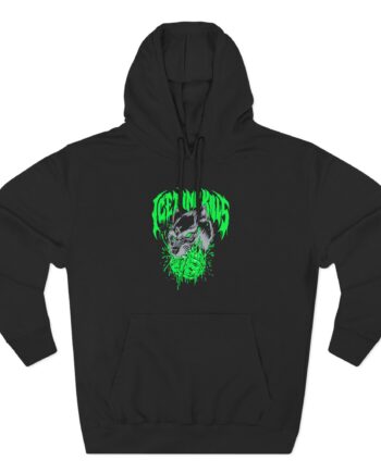 Ice Nine Kills Ink Wolf Three-Panel Fleece Hoodie