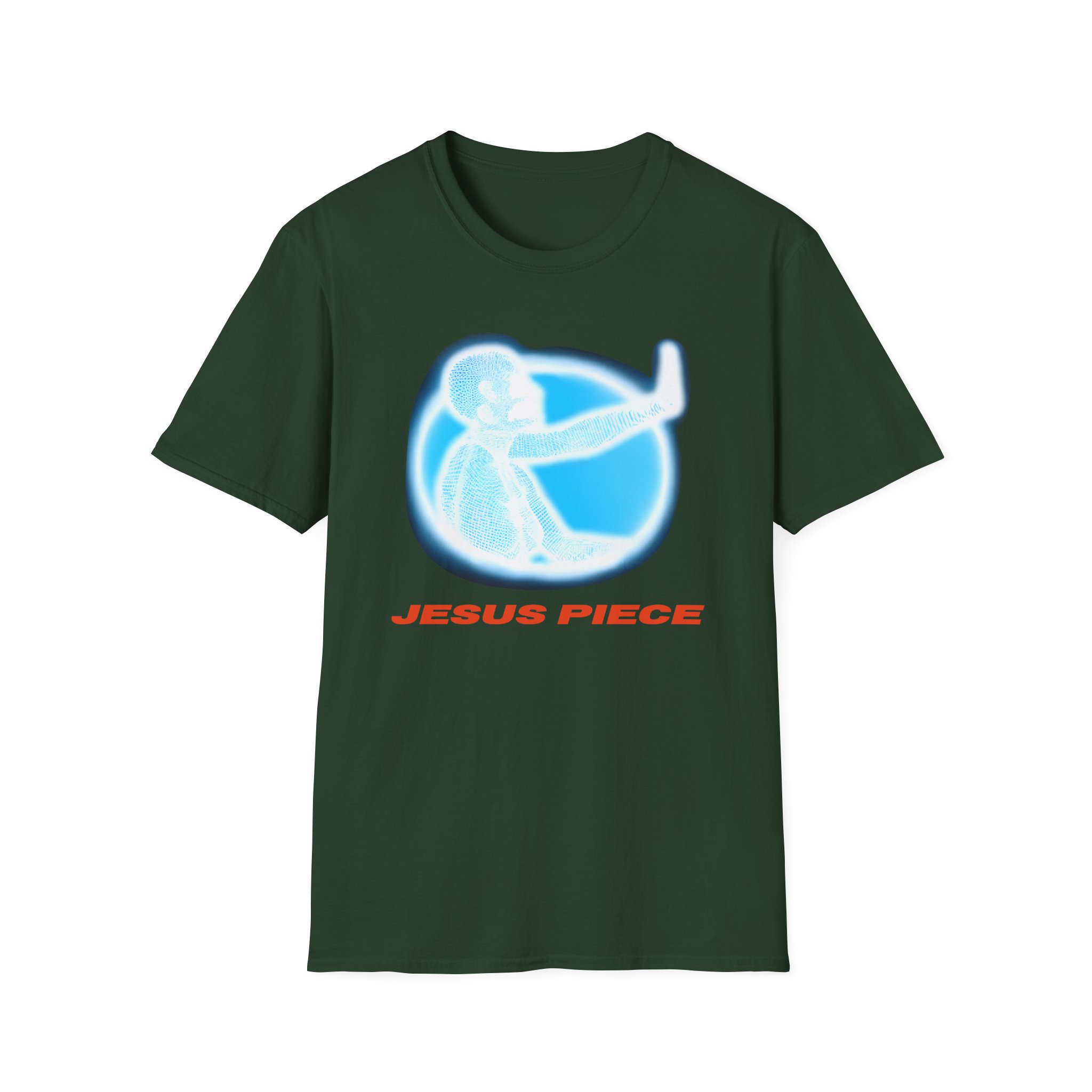 Jesus Piece Glow Unisex Softstyle T-Shirt
