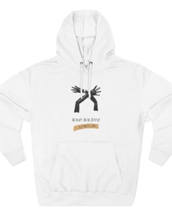 Big Brave Three-Panel Fleece Hoodie
