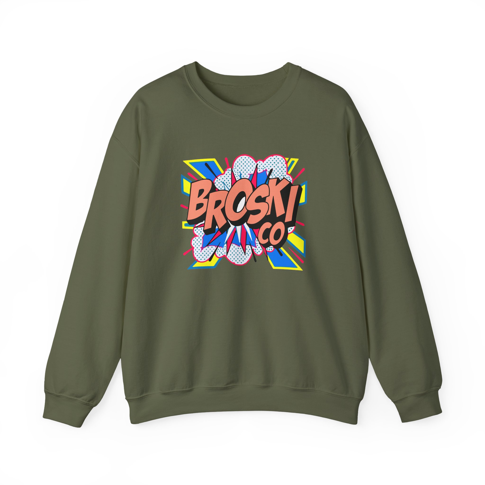 Broski Report Unisex Heavy Blendâ„¢ Crewneck Sweatshirt