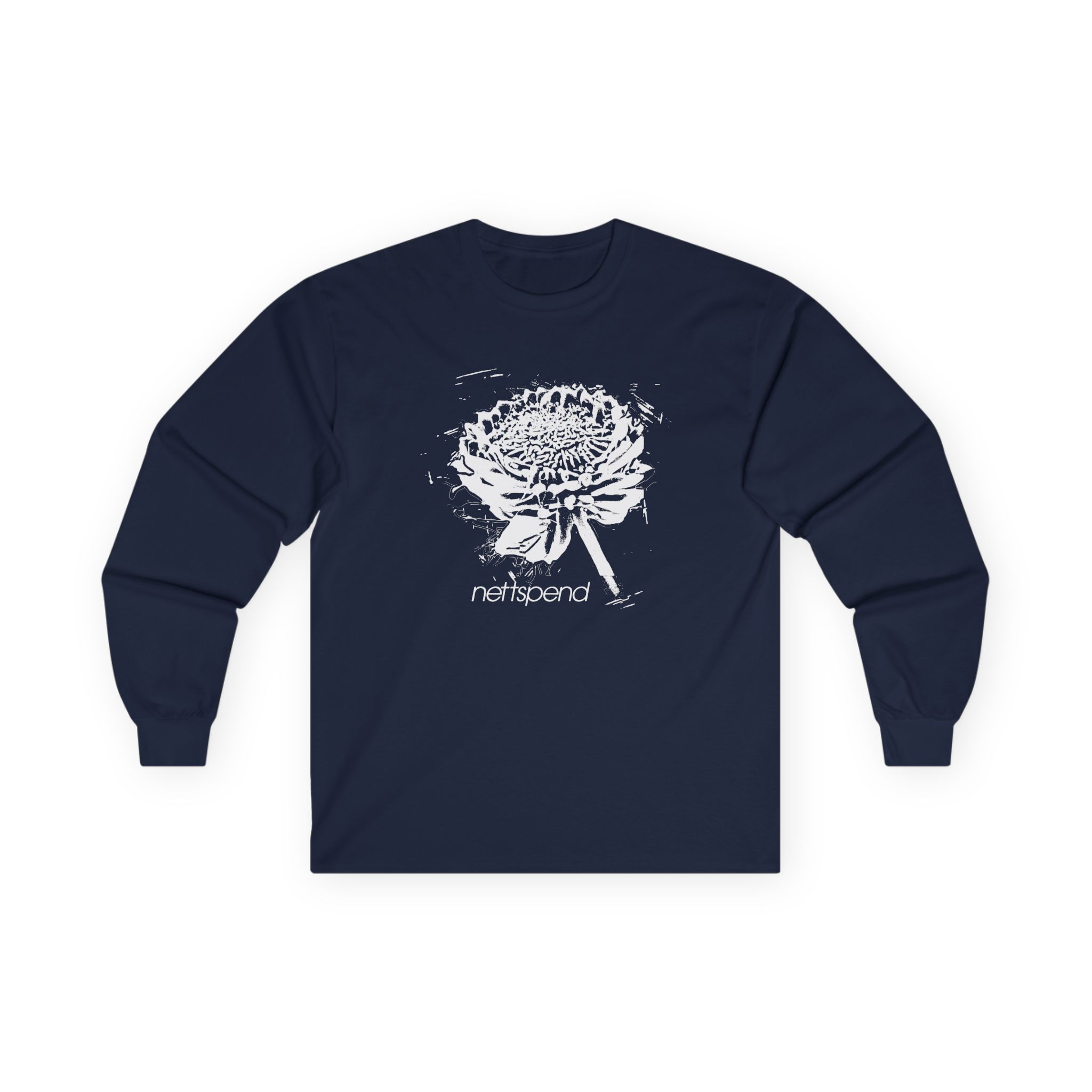 Nettspend Flower Unisex Ultra Cotton Long Sleeve Tee
