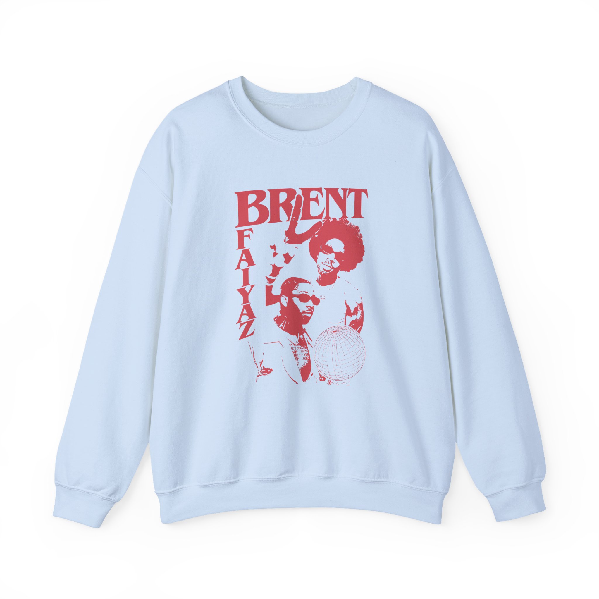 Faiyaz Brent Silhouette Unisex Heavy Blendâ„¢ Crewneck Sweatshirt