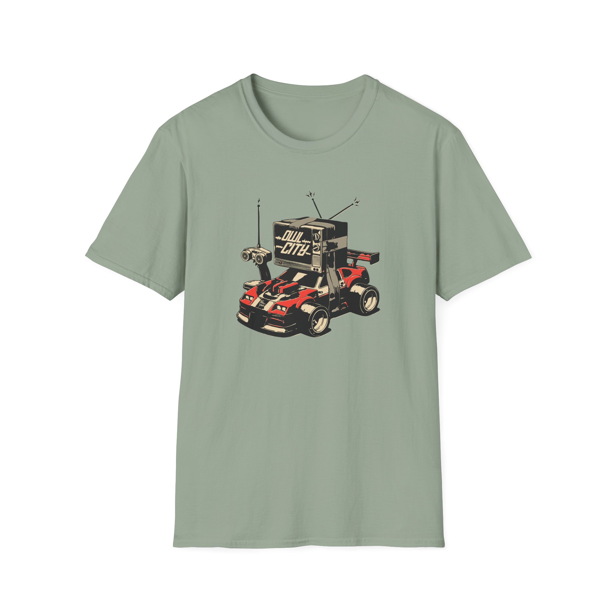 Owl City Rc Car Unisex Softstyle T-Shirt