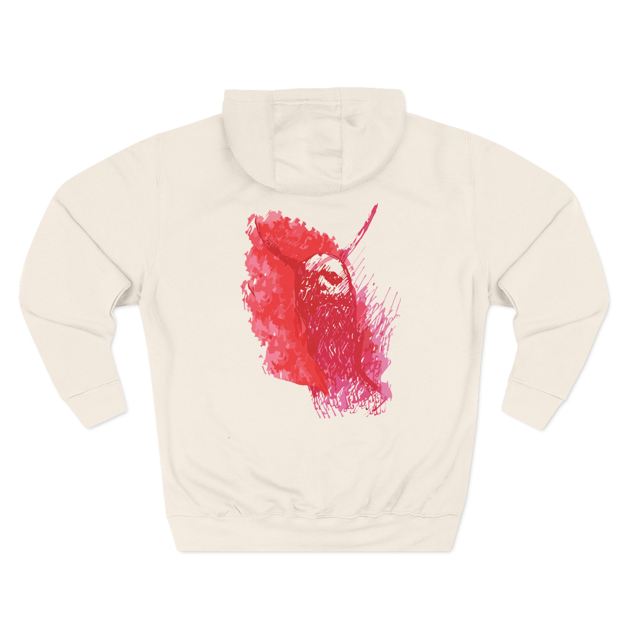 Left Behind Blessed by the Burn Three-Panel Fleece Hoodie