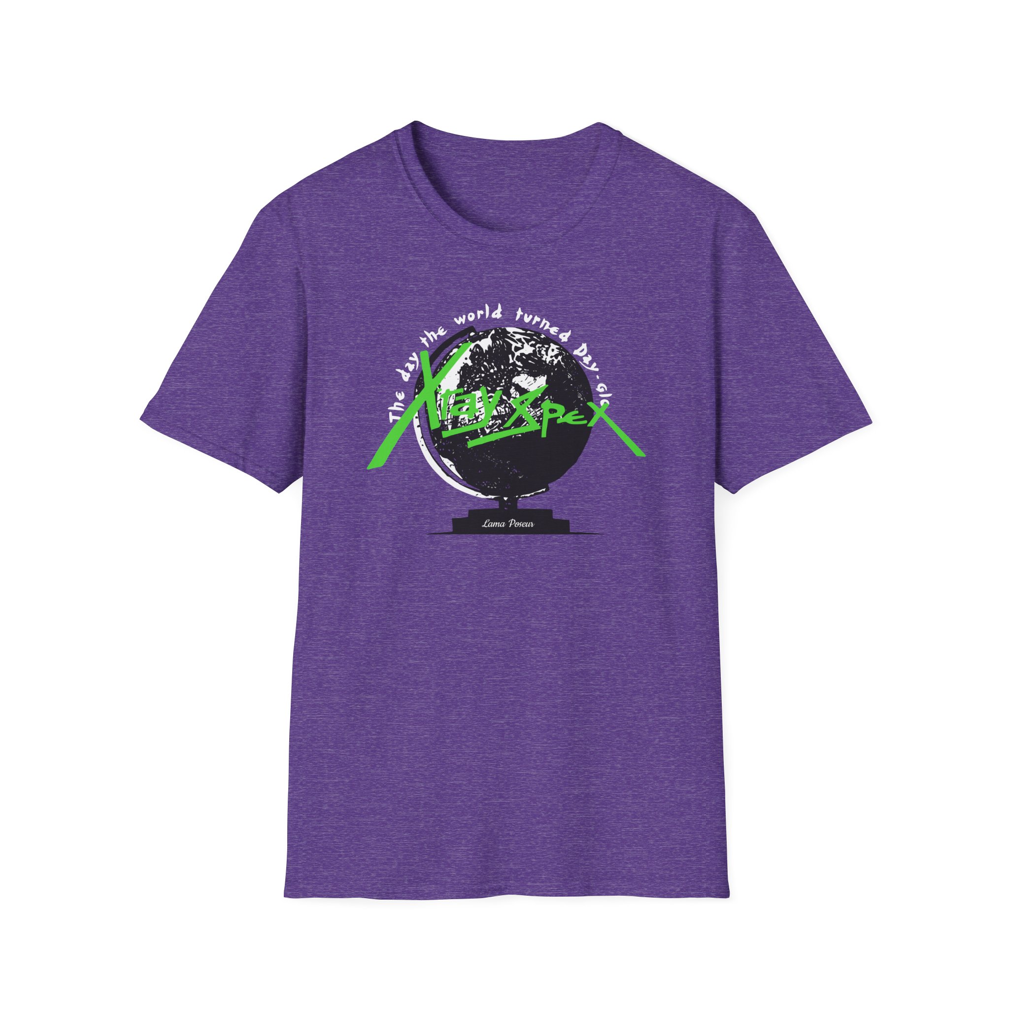 X-ray Spex Day-Glo Globe Unisex Softstyle T-Shirt
