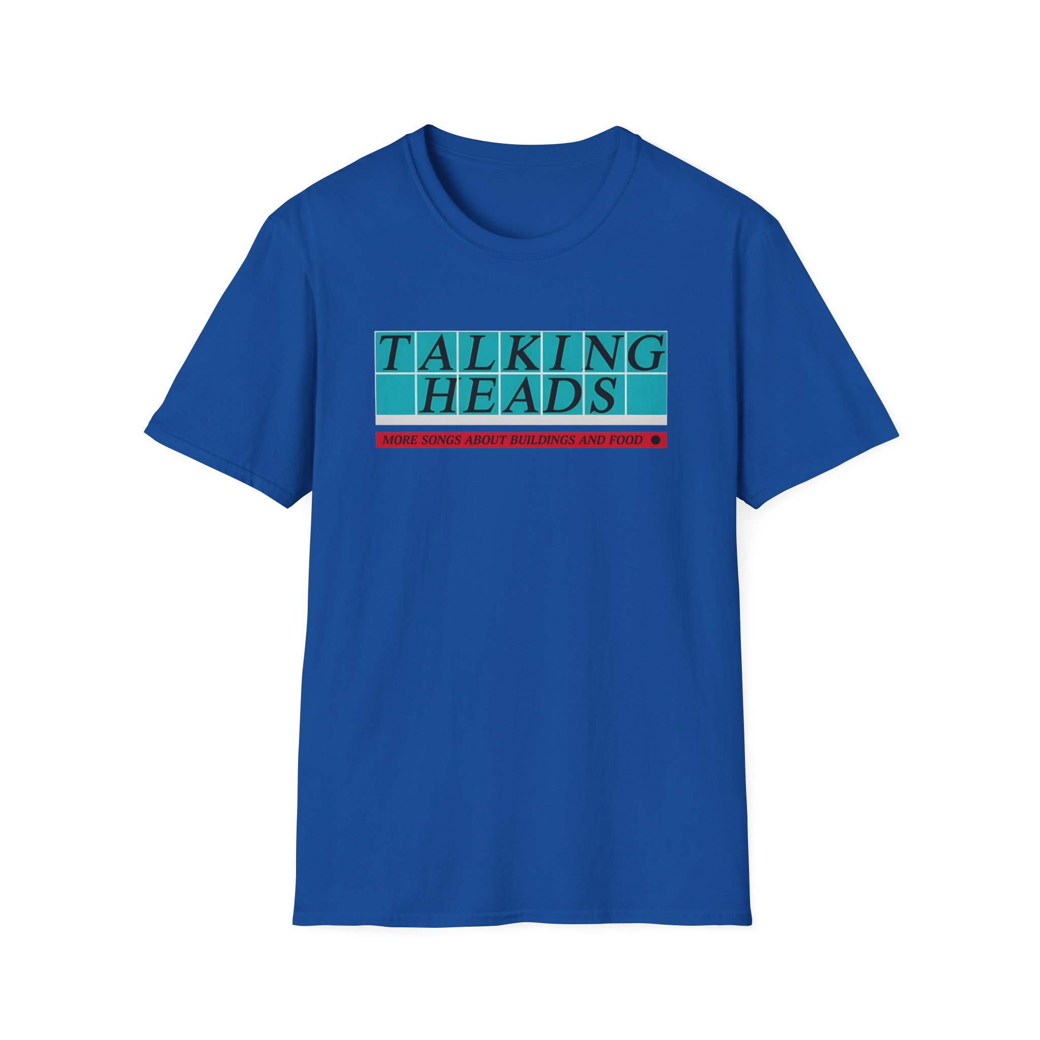 Talking Heads Tiled Logo Unisex Softstyle T-Shirt