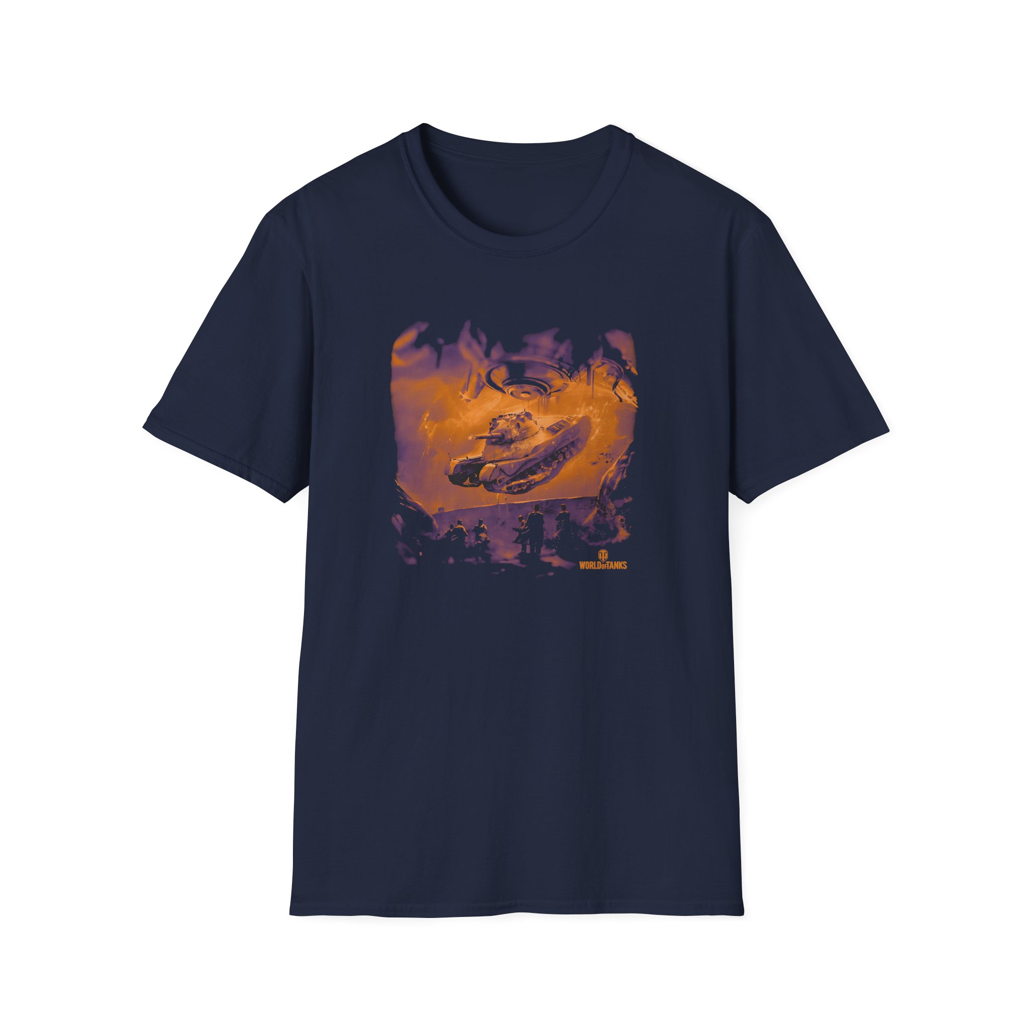 World of Tank Wot Halloween Unisex Softstyle T-Shirt
