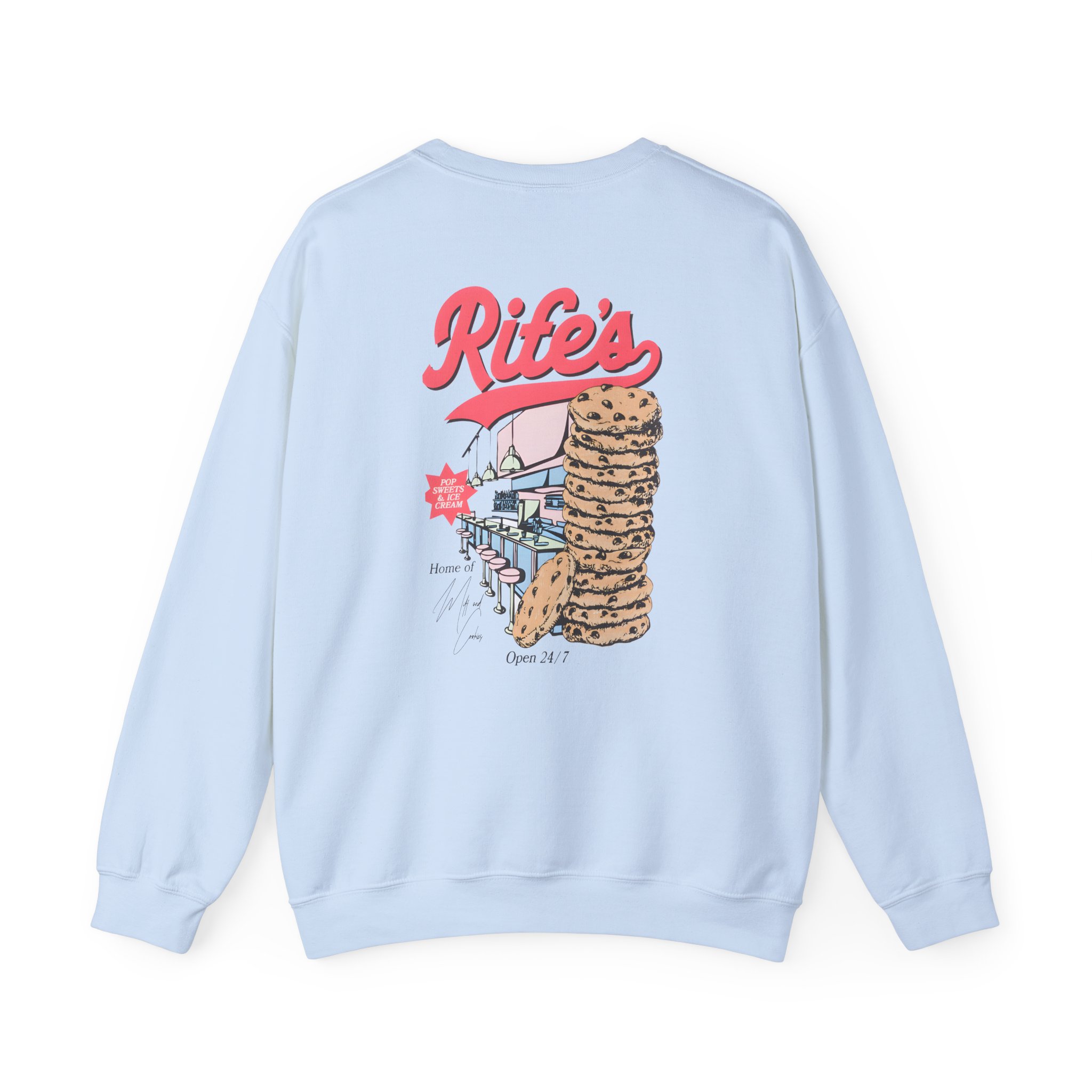 Matt Rife Diner Unisex Heavy Blendâ„¢ Crewneck Sweatshirt
