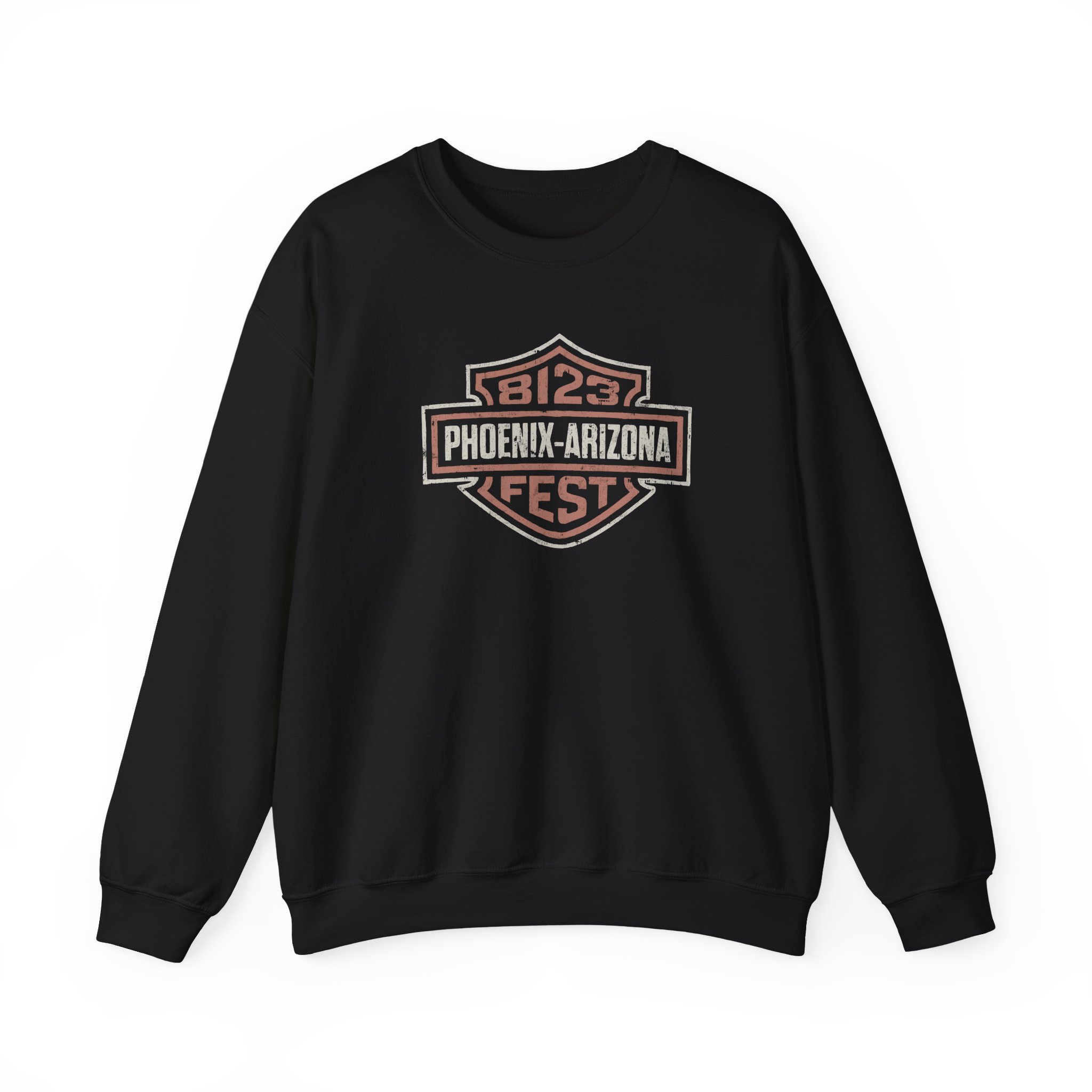 The Maine 8123 Fest Moto Unisex Heavy Blend Crewneck Sweatshirt