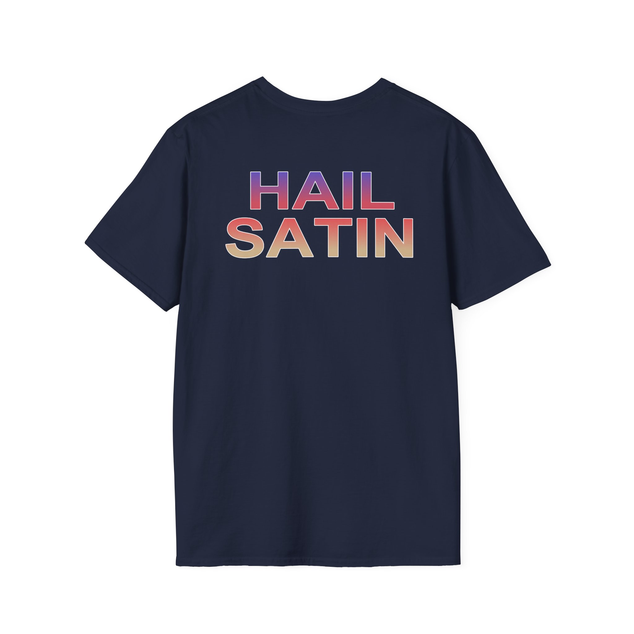 Foo Fighters Dee Gees Hail Satin Unisex Softstyle T-Shirt