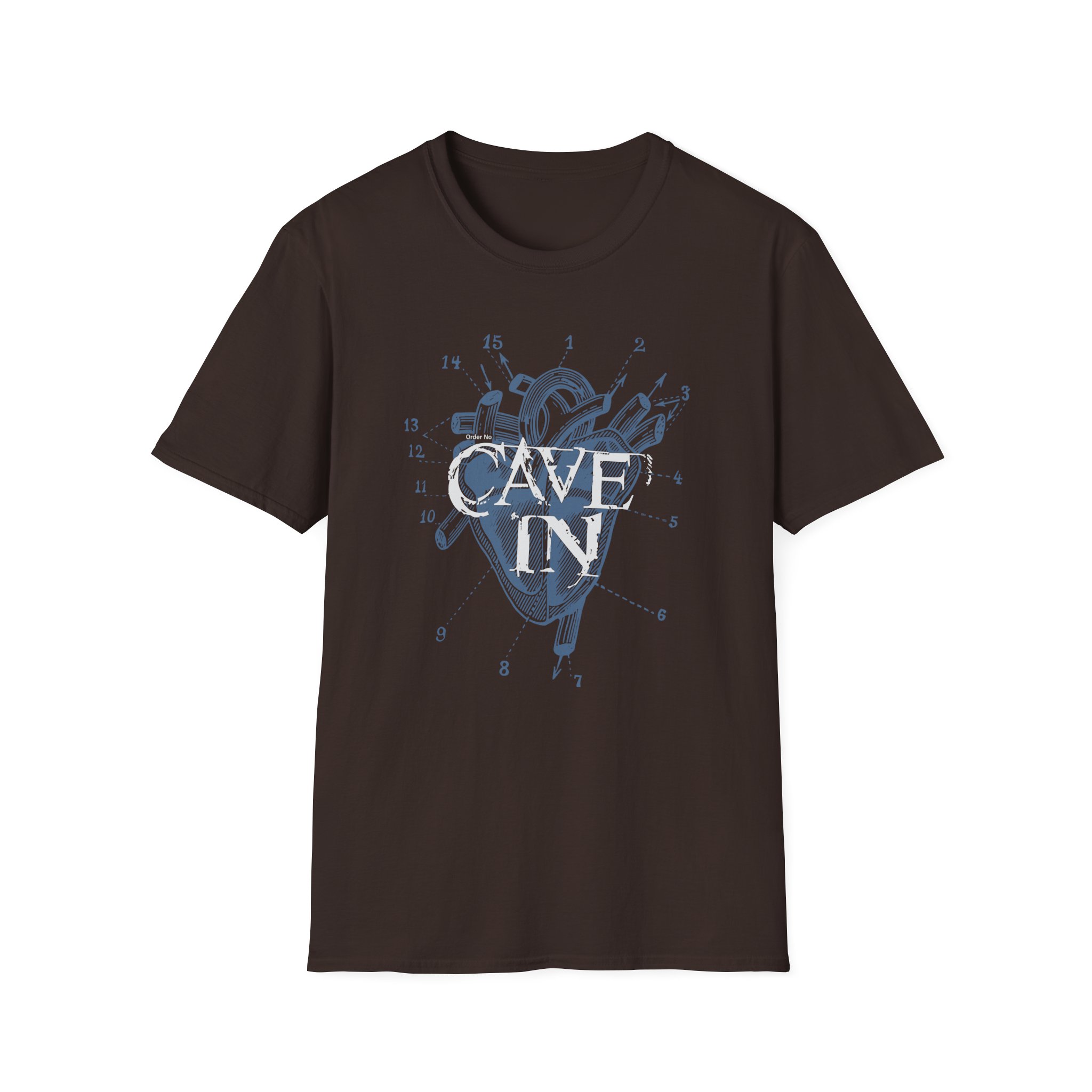 Cave in Uyhs Heart Unisex Softstyle T-Shirt