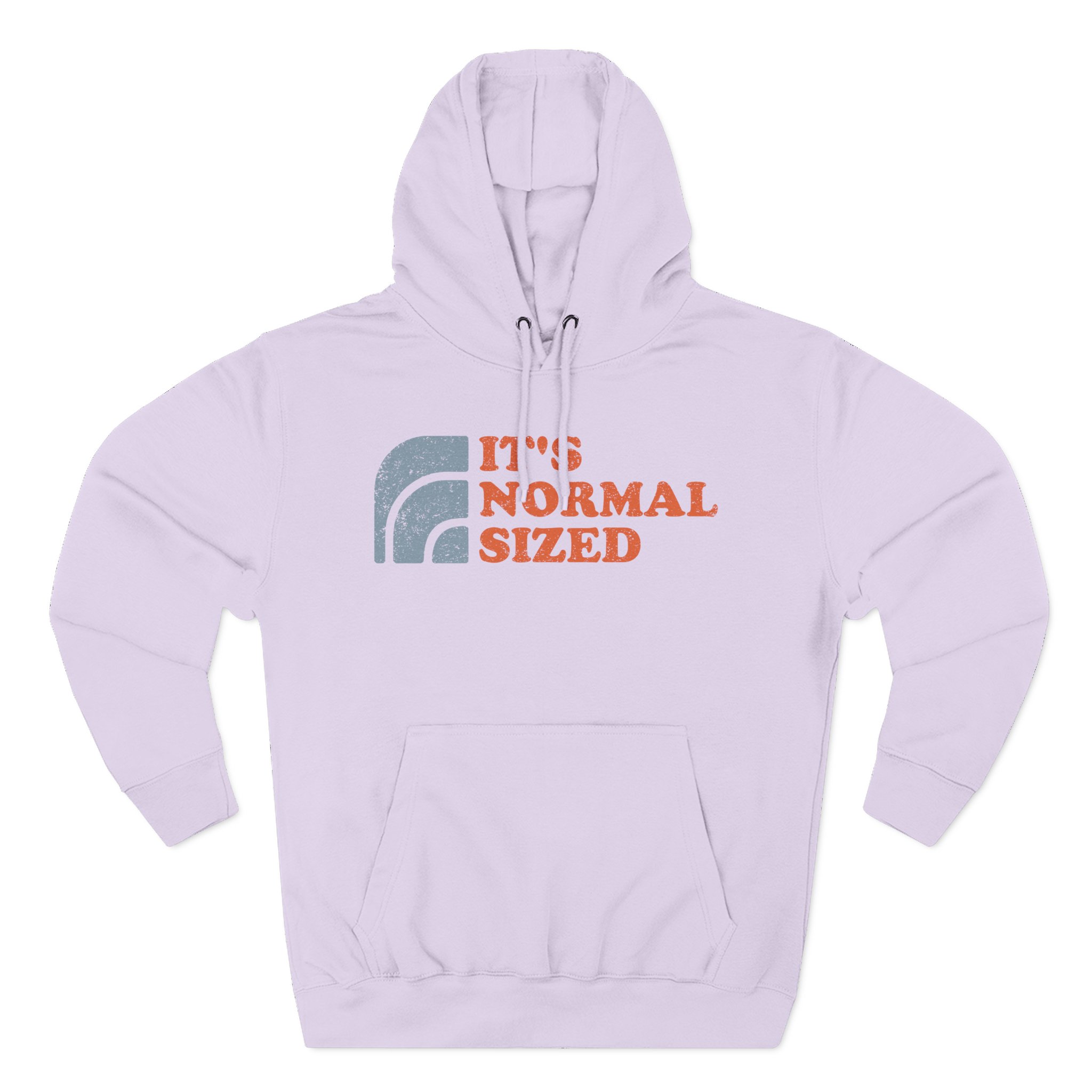Ymh It's Normal Sized Three-Panel Fleece Hoodie