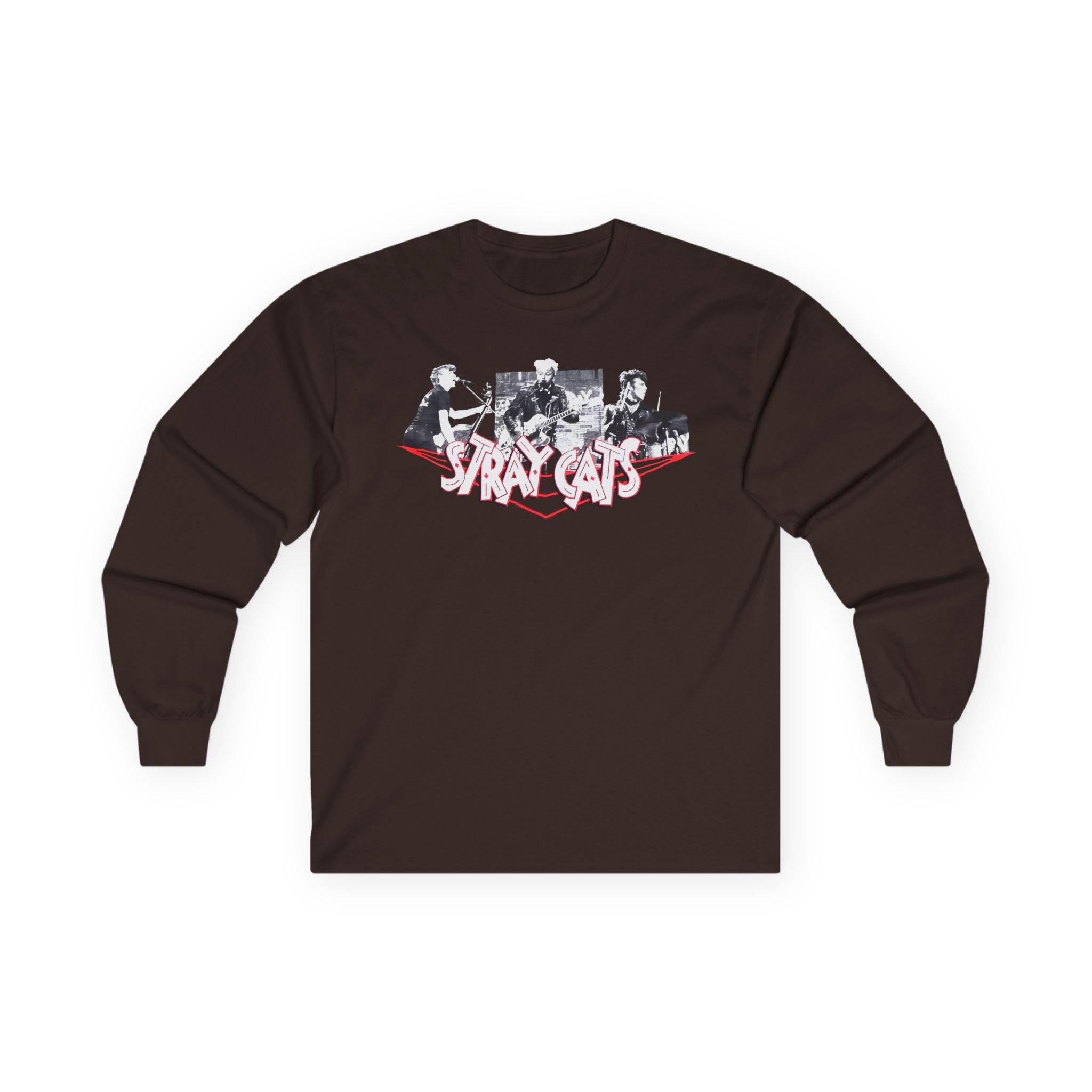 Stray Cats Photo Collage Unisex Ultra Cotton Long Sleeve Tee
