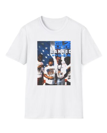 2 Live Crew Banned in the U.s.a. Unisex Softstyle T-Shirt