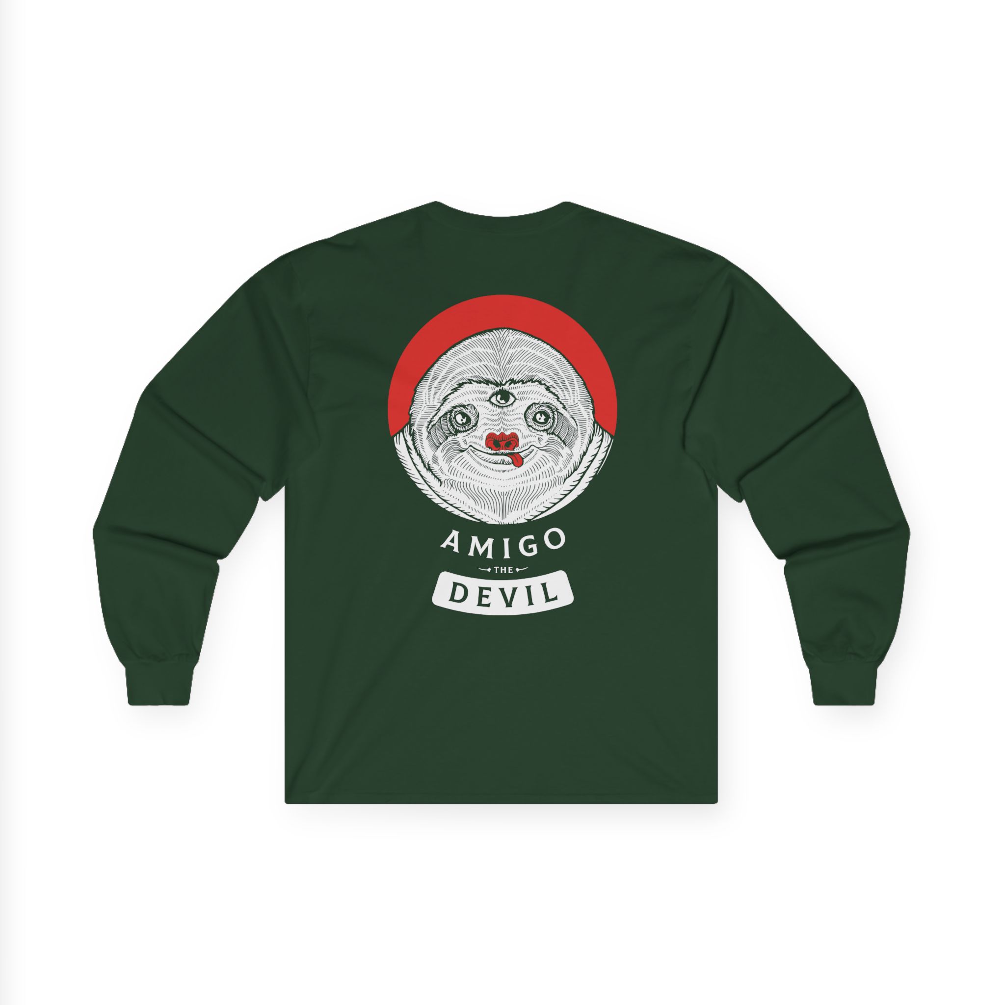 Amigo the Devil Hanging Around Unisex Ultra Cotton Long Sleeve Tee