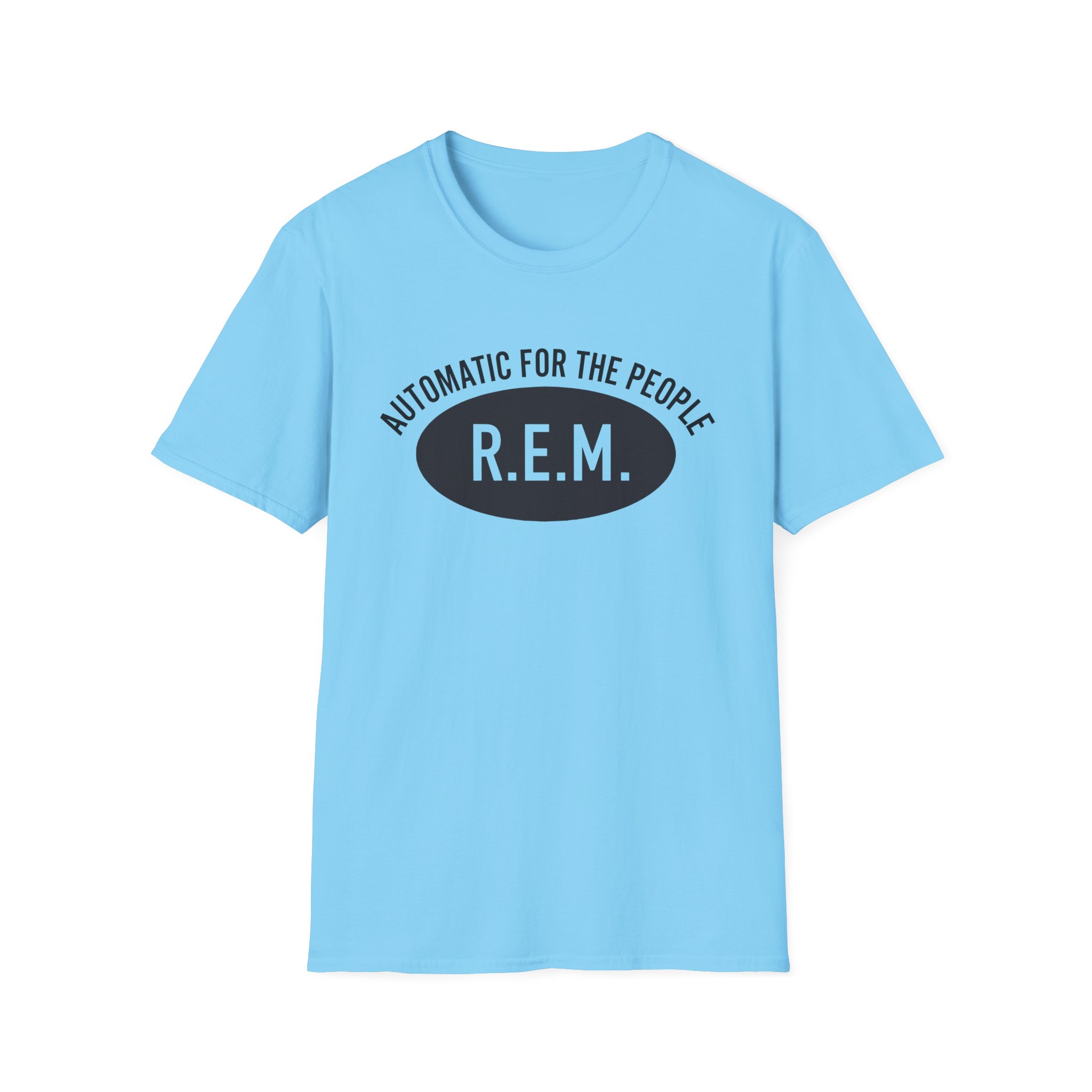 Rem Automatic for the People Unisex Softstyle T-Shirt