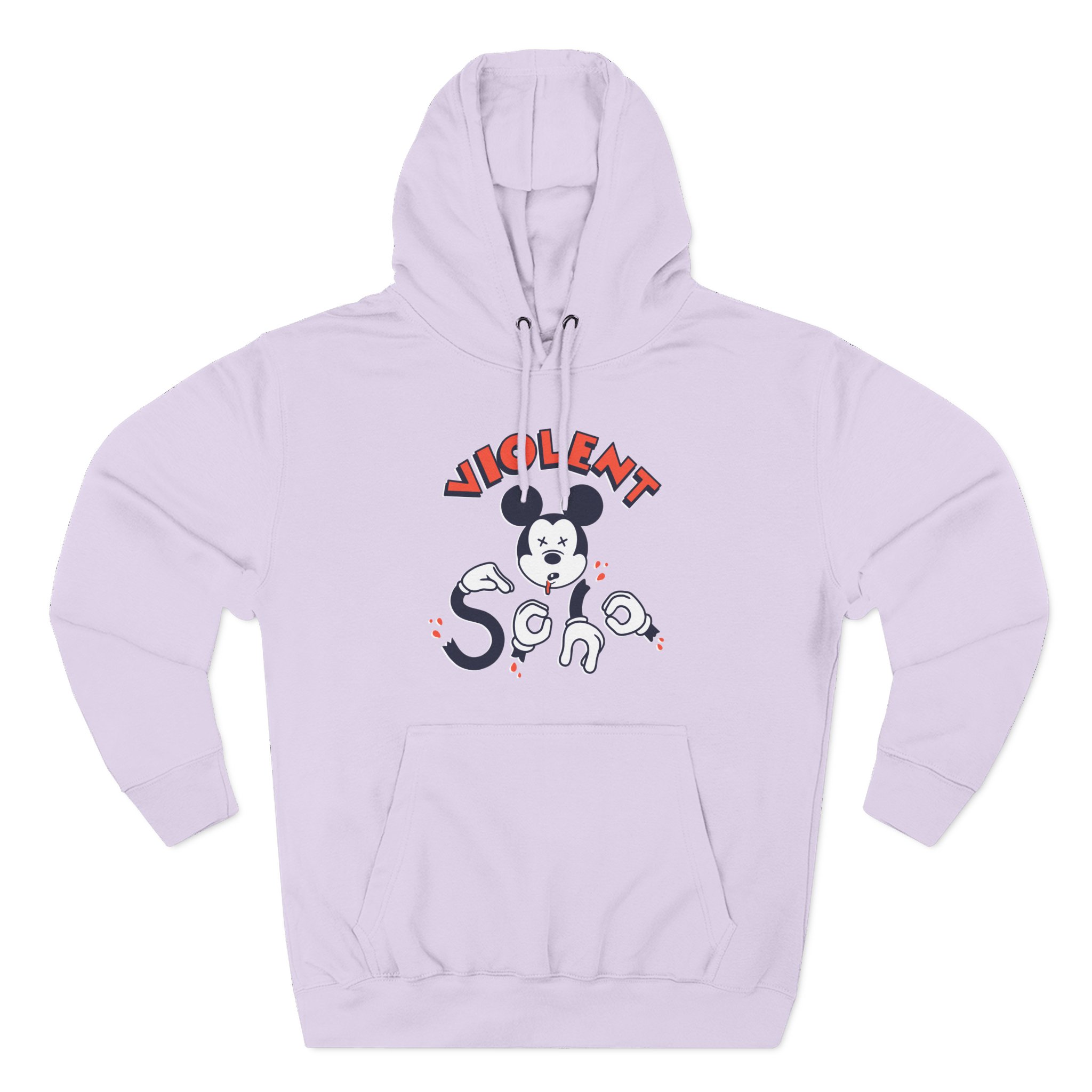 Violent Soho Dead Mouse Three-Panel Fleece Hoodie