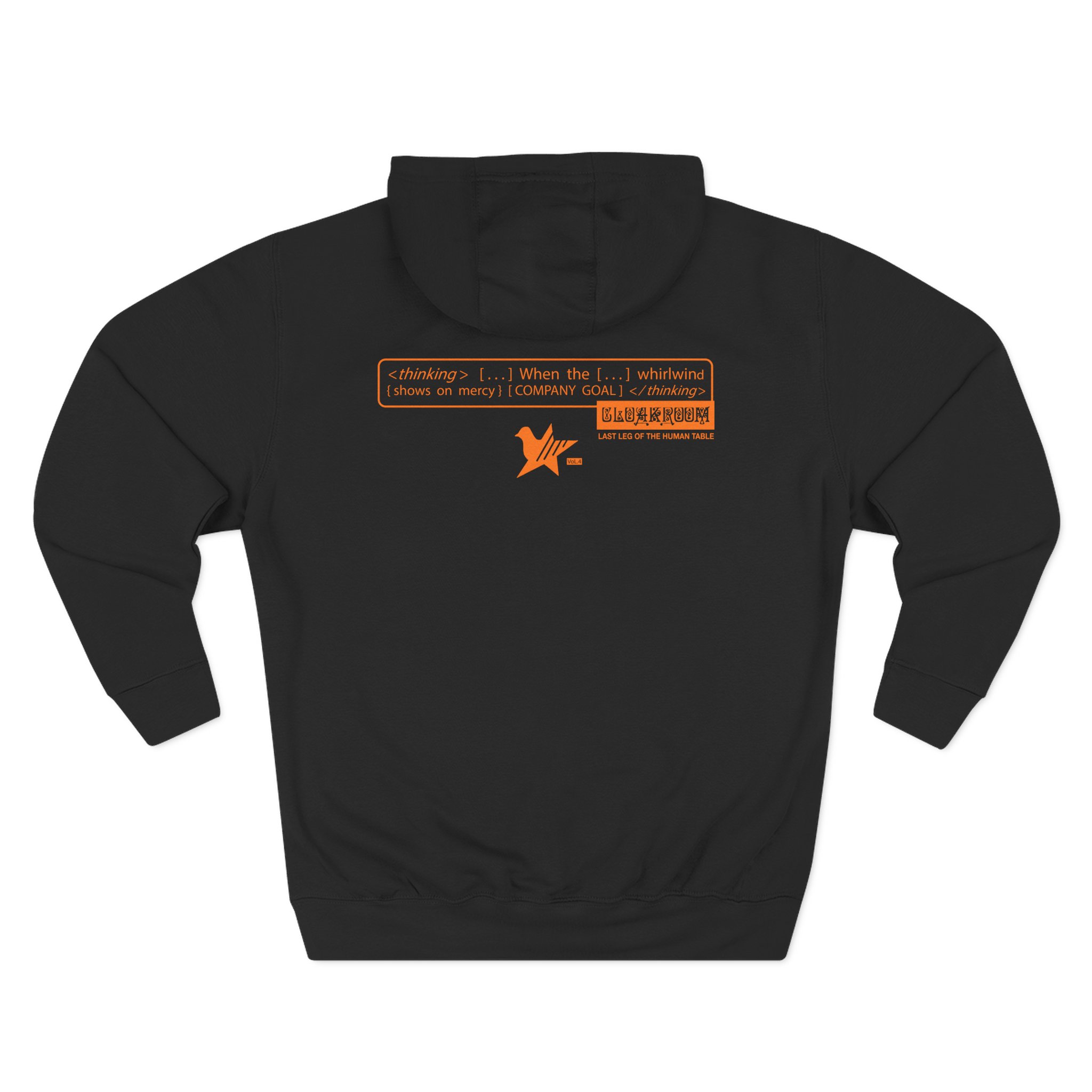 Cloakroom Vol.4 Three-Panel Fleece Hoodie