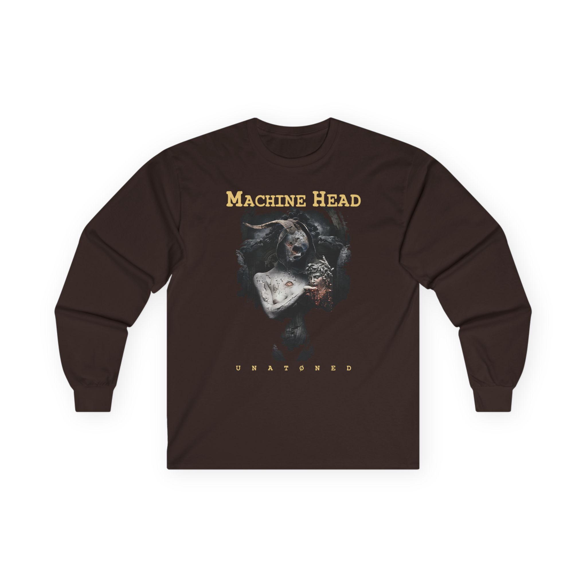 Machine Head Unatøned Unisex Ultra Cotton Long Sleeve Tee