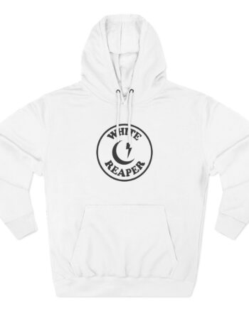 White Reaper Three-Panel Fleece Hoodie