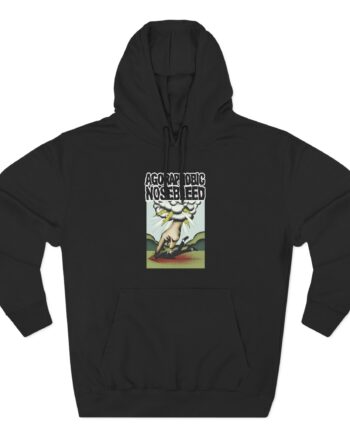 Agoraphobic Nosebleed Smite Three-Panel Fleece Hoodie