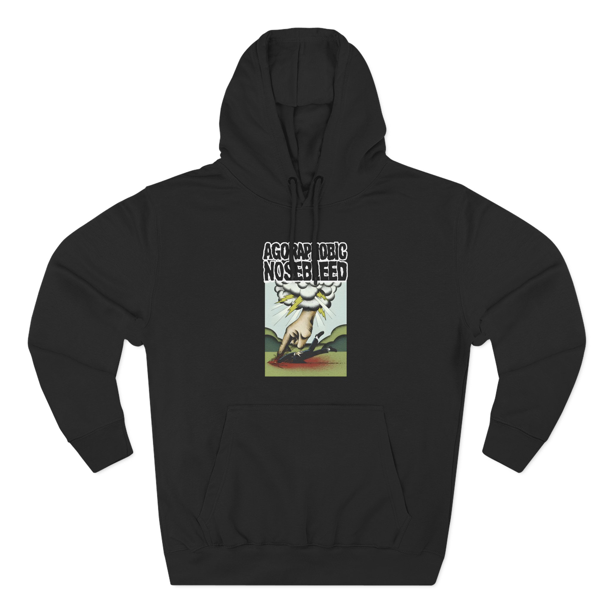 Agoraphobic Nosebleed Smite Three-Panel Fleece Hoodie