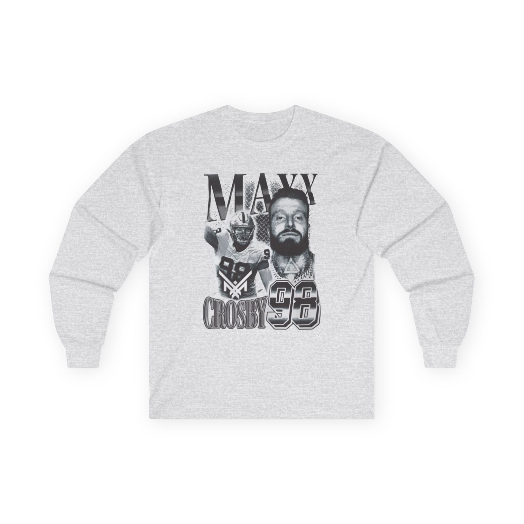 Maxx Crosby Vintage Unisex Ultra Cotton Long Sleeve Tee