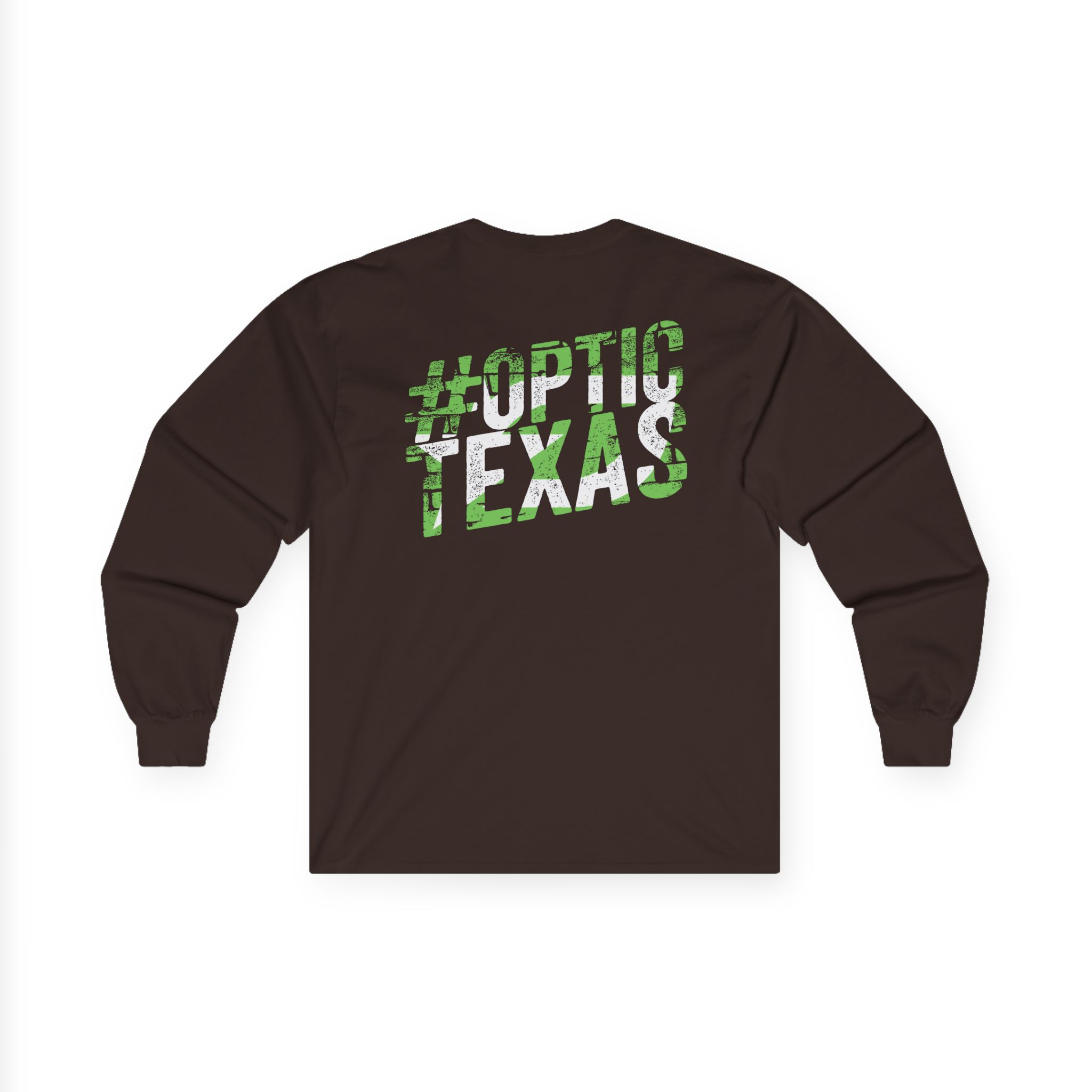 Optic Texas Slogan Unisex Ultra Cotton Long Sleeve Tee