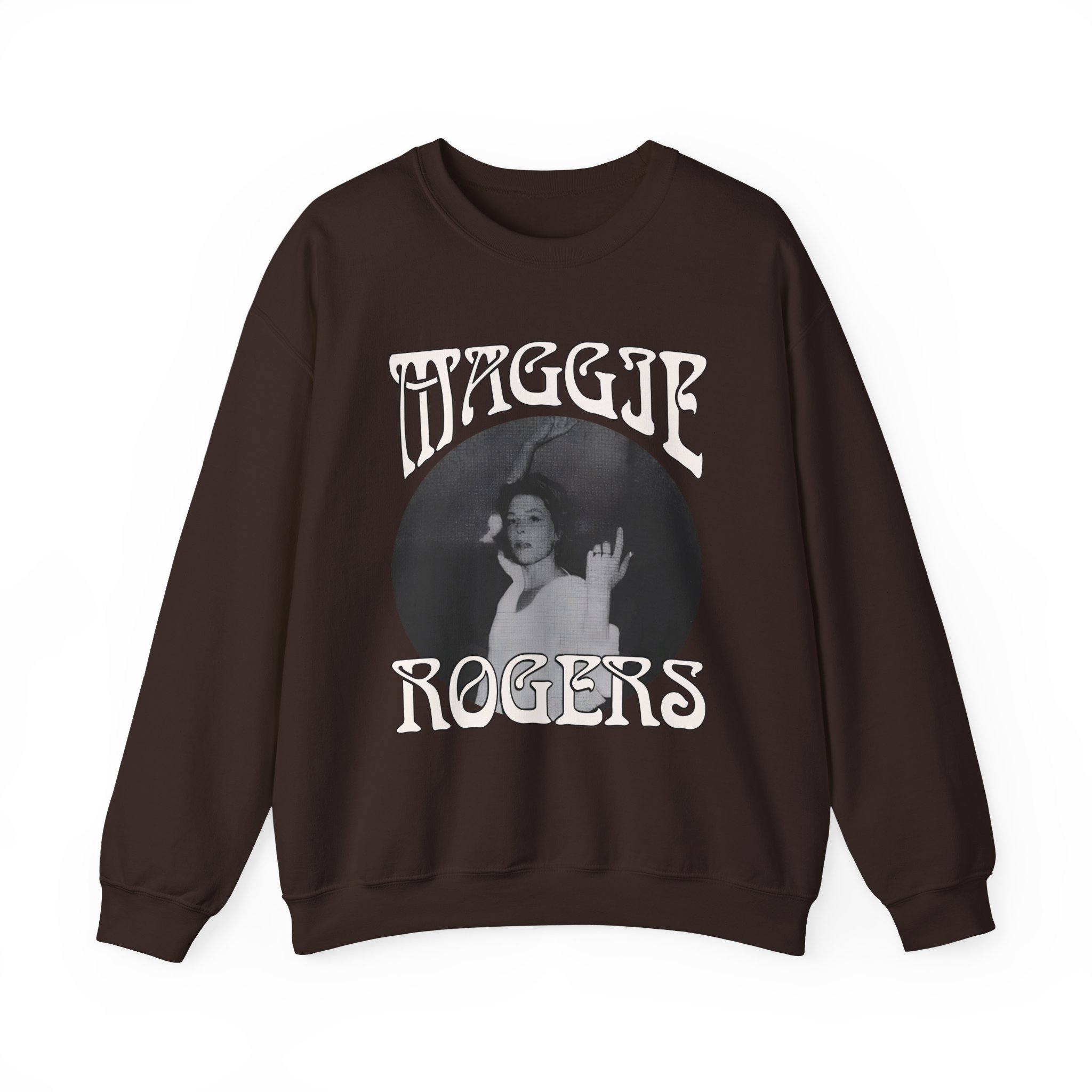 Maggie Rogers 70's Unisex Heavy Blendâ„¢ Crewneck Sweatshirt