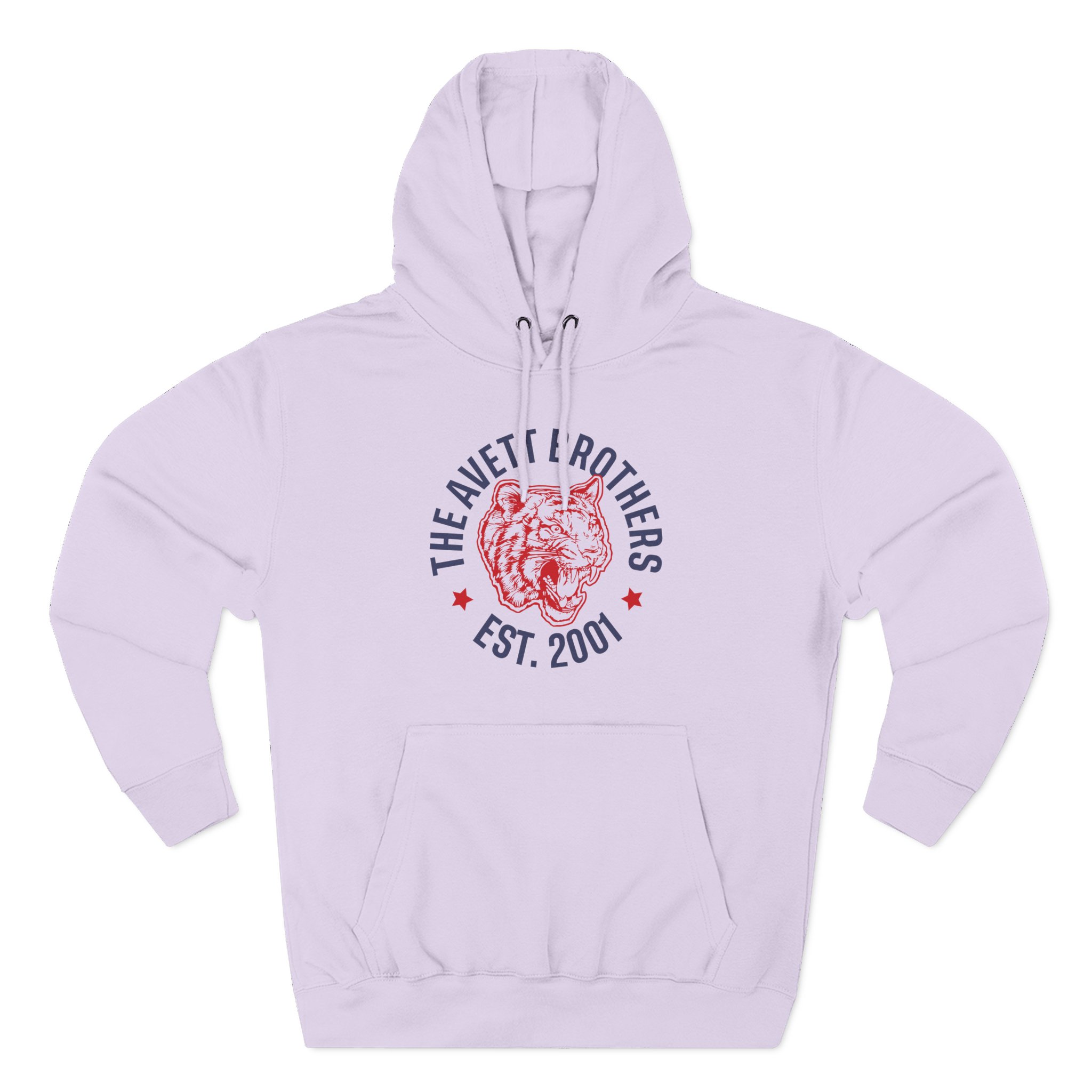 Avett Brothers Tiger Raglan Three-Panel Fleece Hoodie