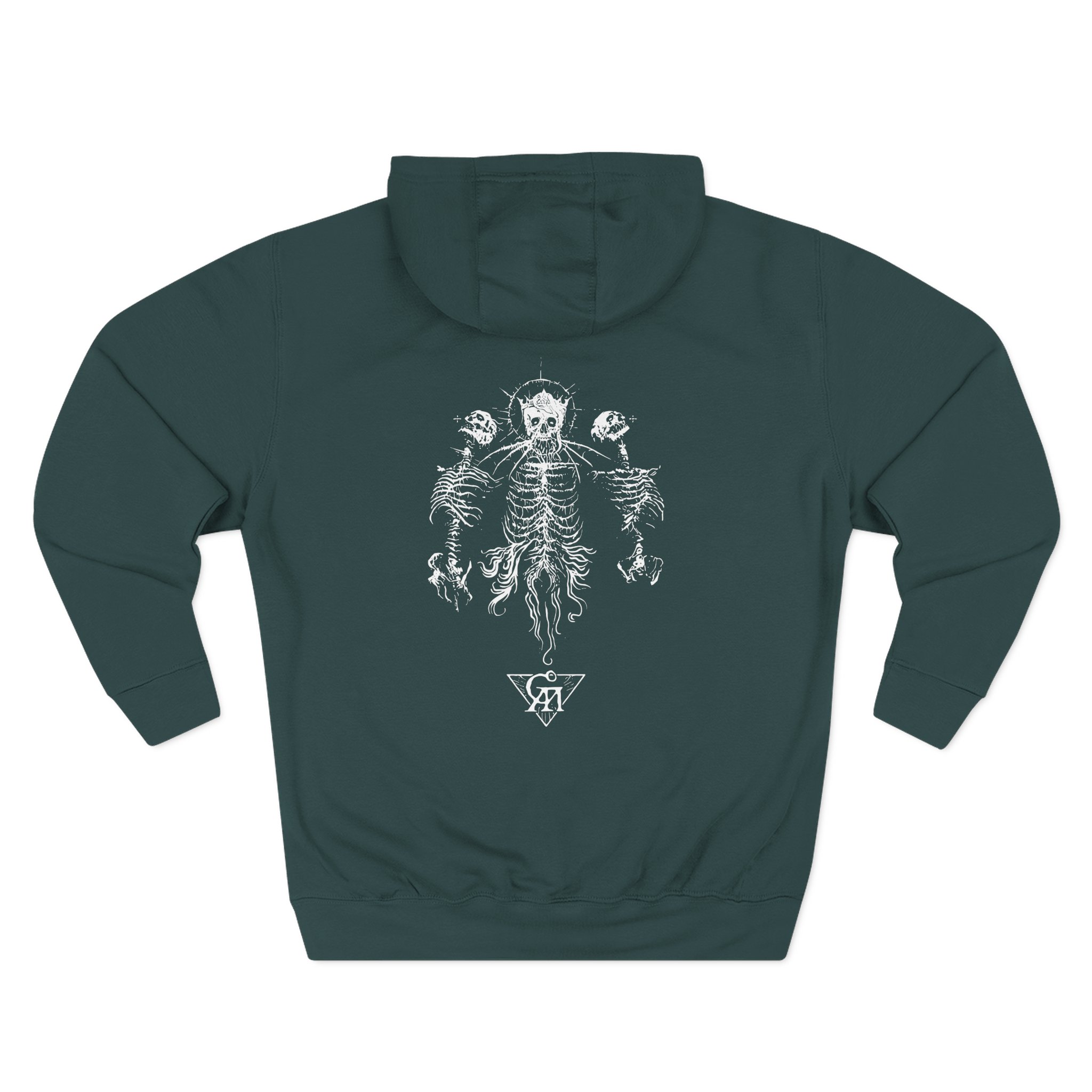 Goatwhore sigil Three-Panel Fleece Hoodie