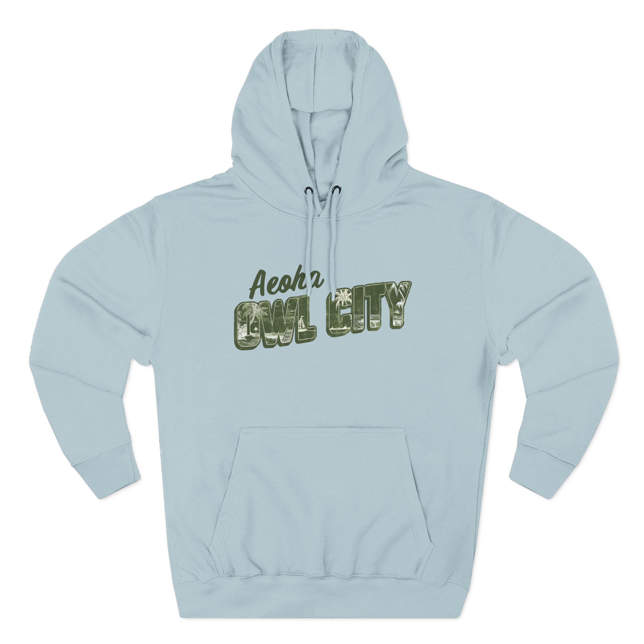 Owl City Three-Panel Fleece Hoodie