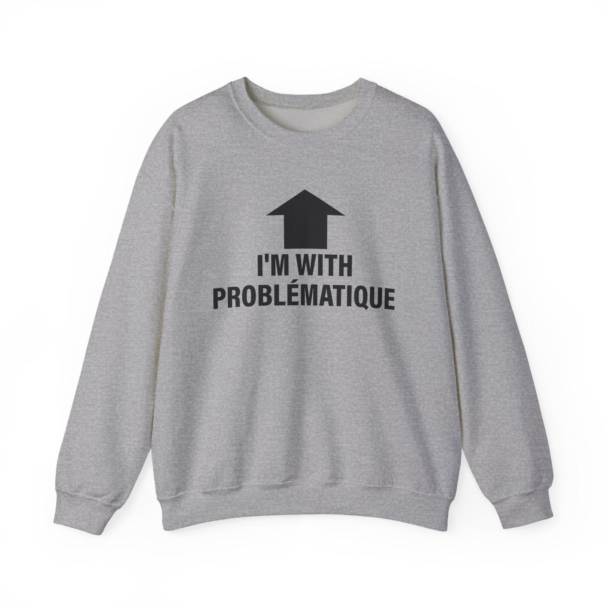 Kim Petras I’m With Problématique Unisex Heavy Blend™ Crewneck Sweatshirt