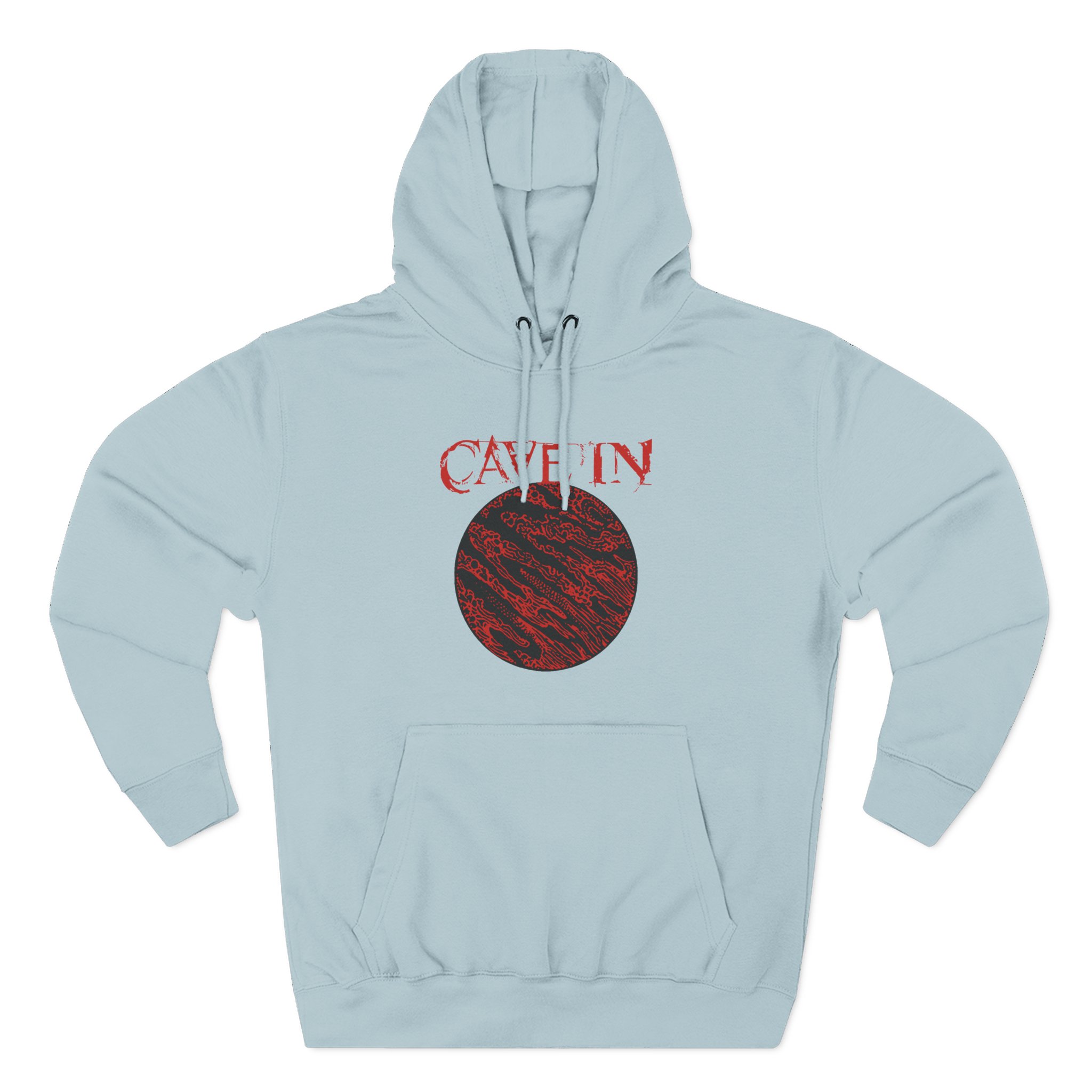 Cave in Planet Three-Panel Fleece Hoodie