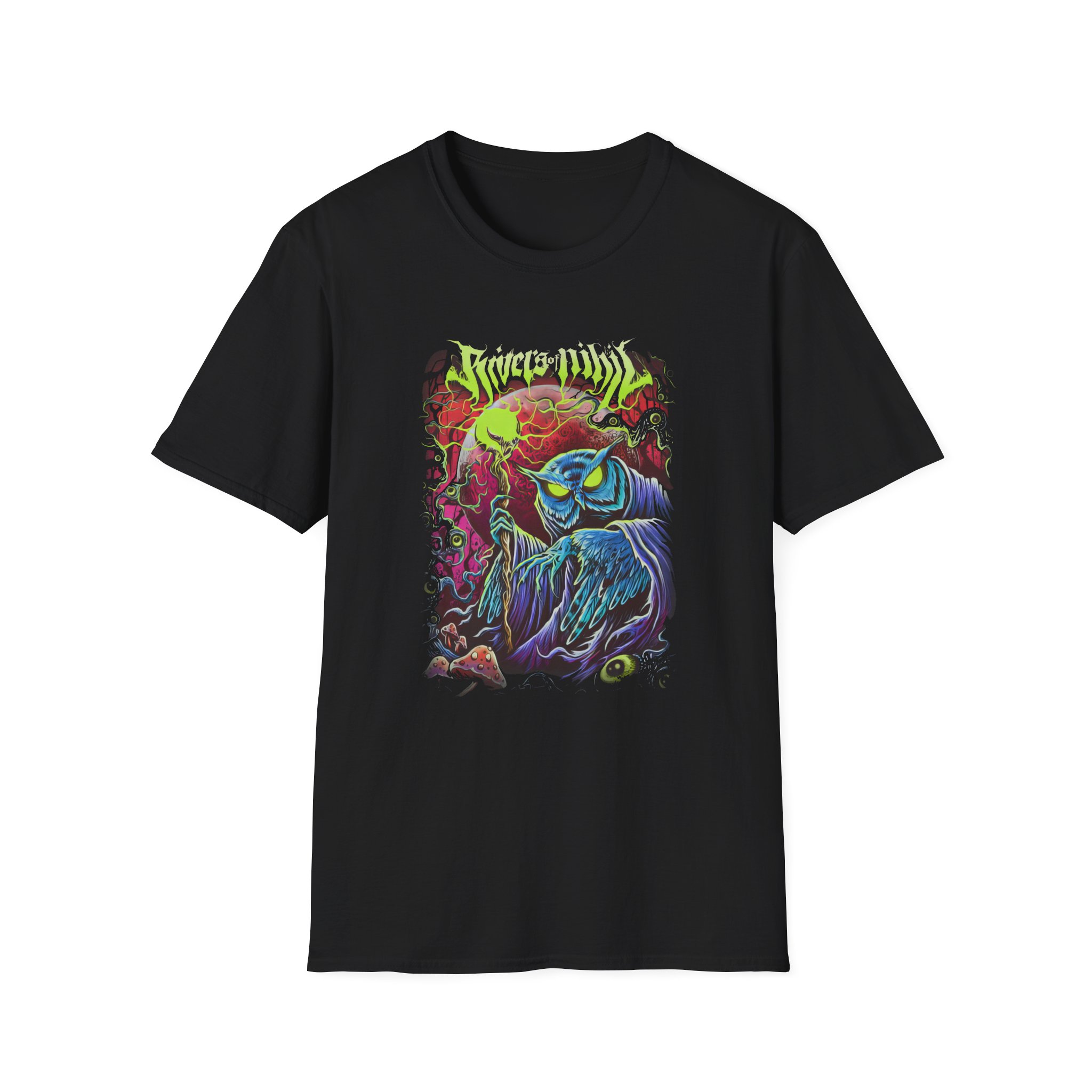 Rivers of Nihil Blacklight Unisex Softstyle T-Shirt