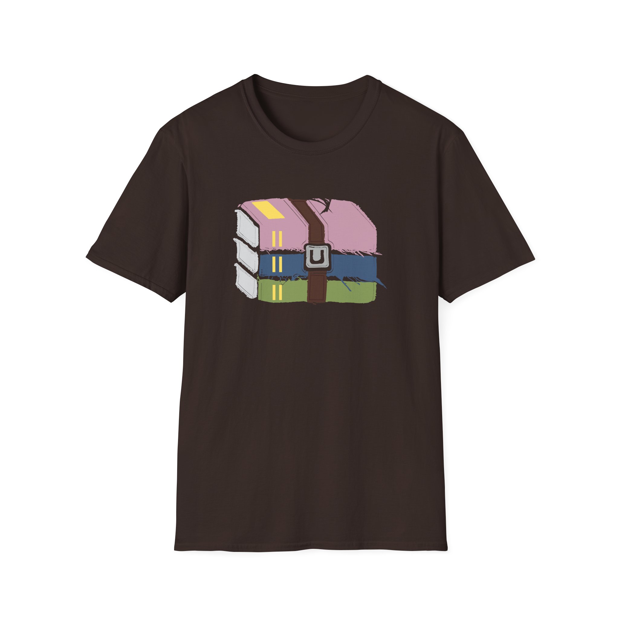 Winrar Frayed Logo Unisex Softstyle T-Shirt