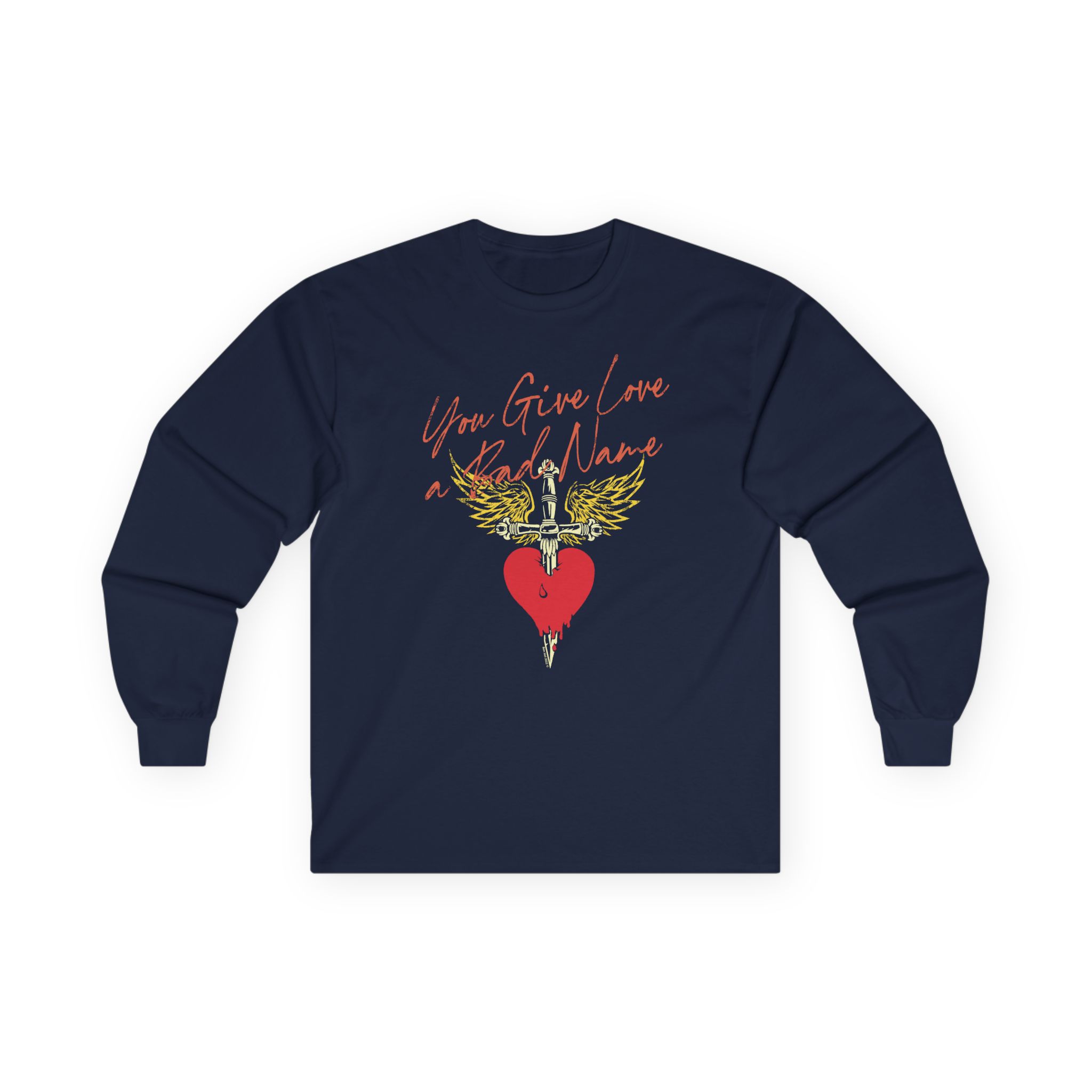 Bon Jovi You Give Love a Bad Name Unisex Ultra Cotton Long Sleeve Tee