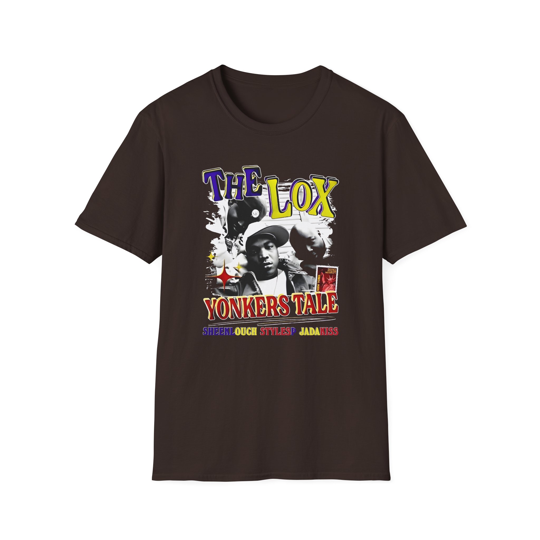 The Lox Yonkers Tale Sheek Louch Styles P Jadakiss Unisex Softstyle T-Shirt