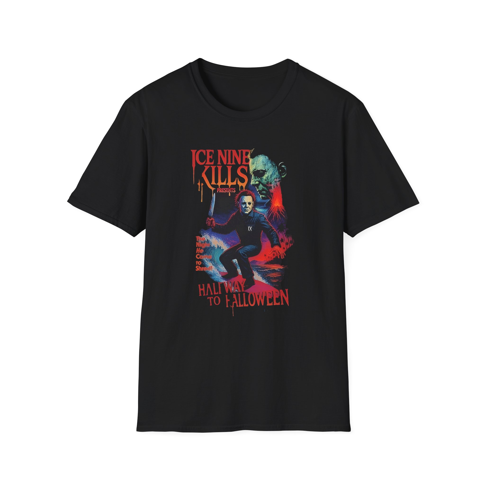 Ice Nine Kills the Night He Came to Shred Unisex Softstyle T-Shirt